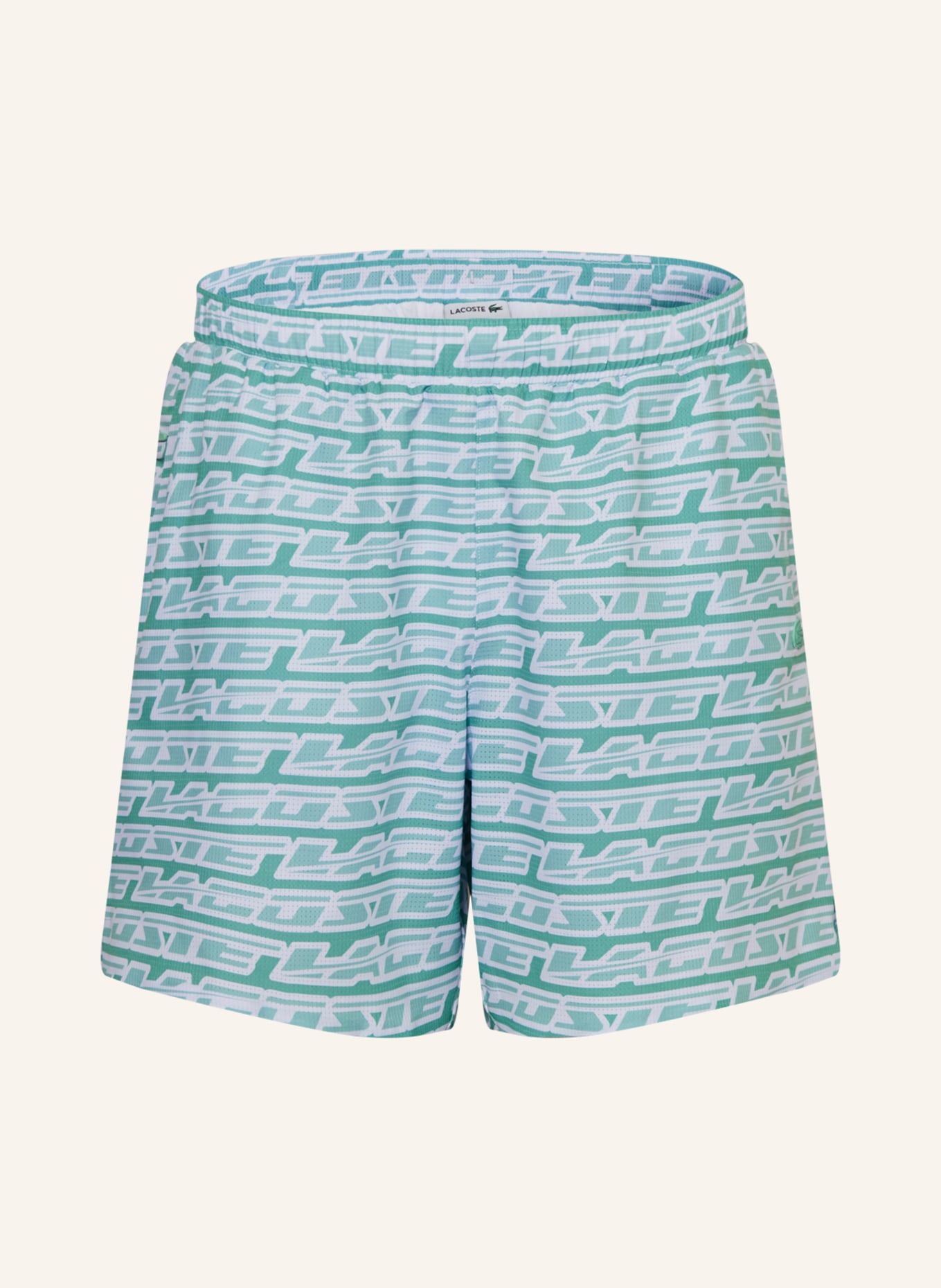 LACOSTE Badeshorts, Farbe: MINT/ WEISS(Bild null)