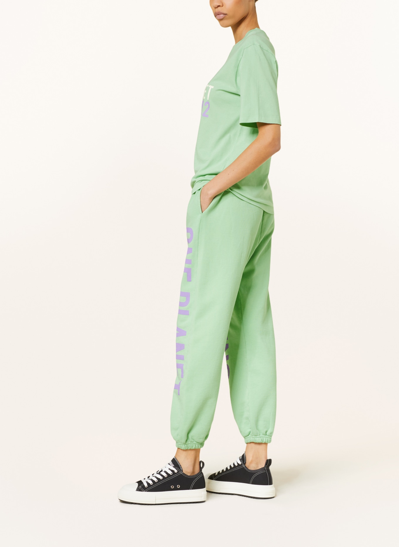 DSQUARED2 Spodnie dresowe OLOP, Kolor: JASNOZIELONY (Obrazek 4)