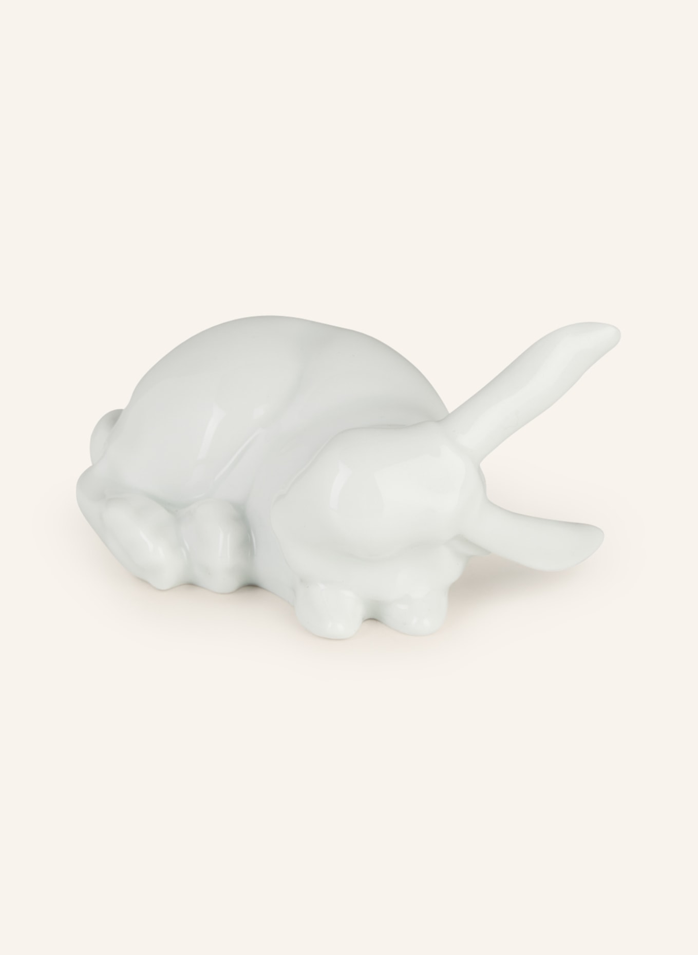 FÜRSTENBERG Decorative figurine HARE 2020 PAULINE, Color: WHITE (Image 2)