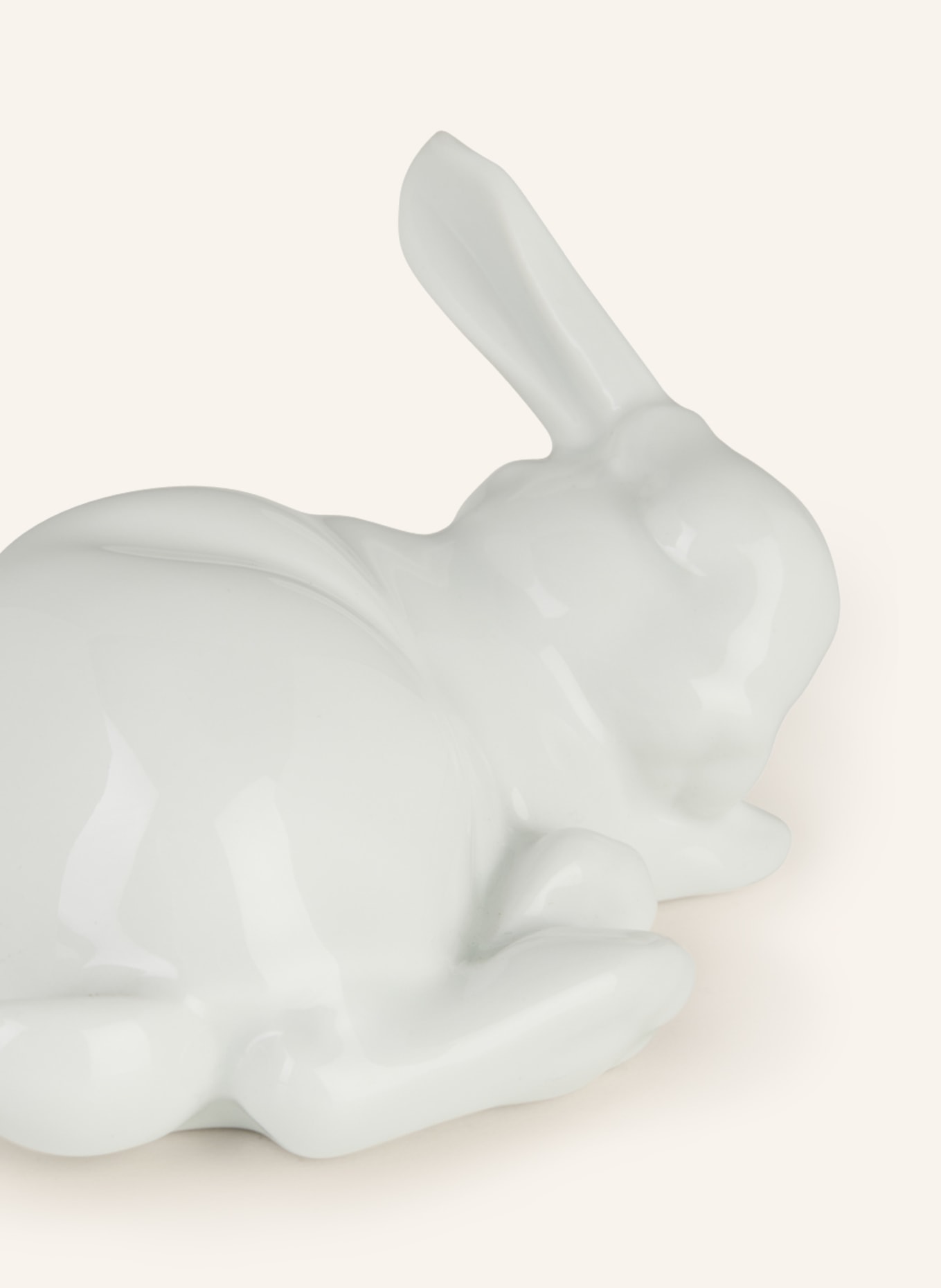 FÜRSTENBERG Decorative figurine HARE 2020 PAULINE, Color: WHITE (Image 4)