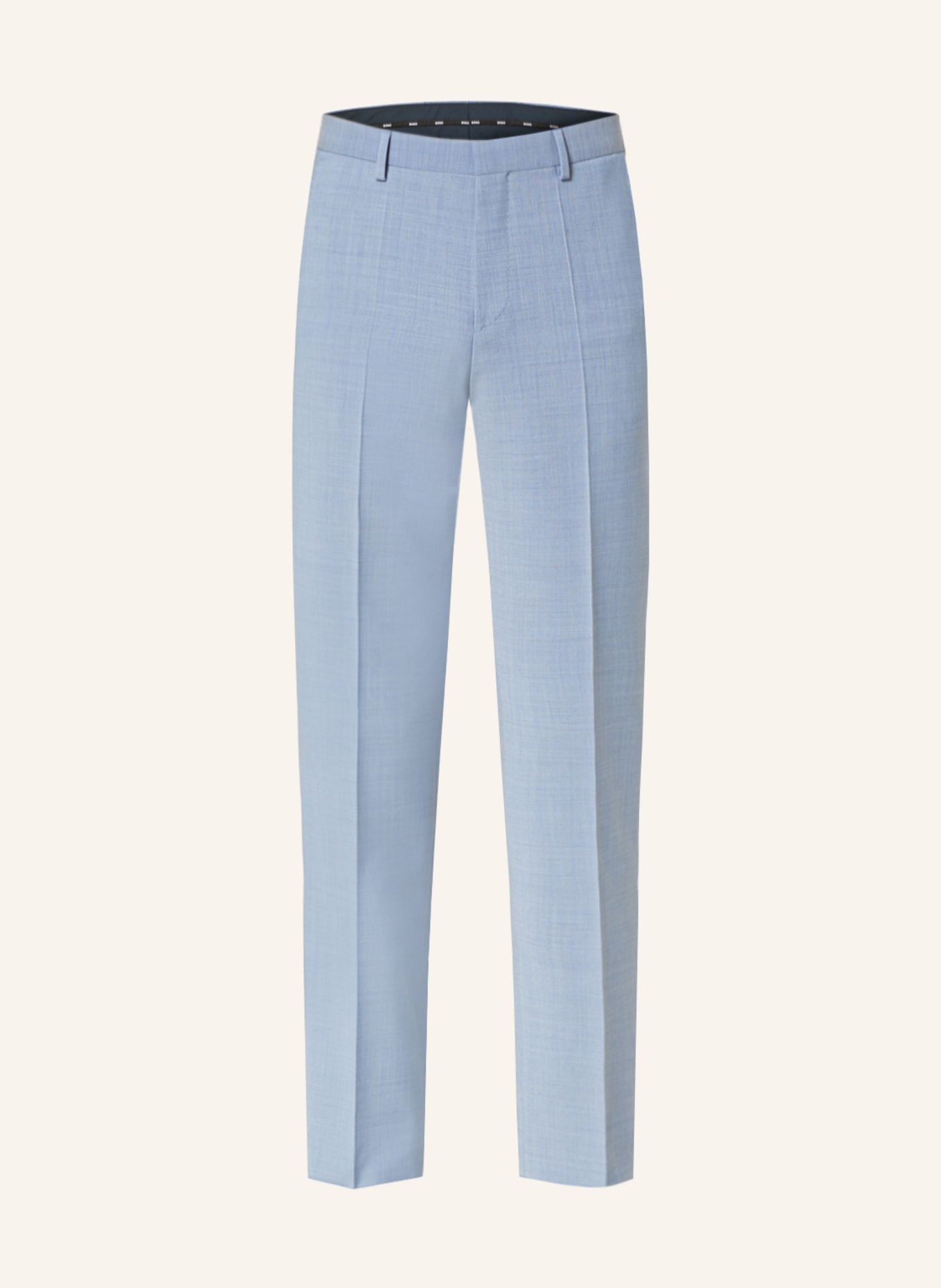 BOSS Suit trousers LEON Regular Fit, Color: LIGHT BLUE (Image 1)