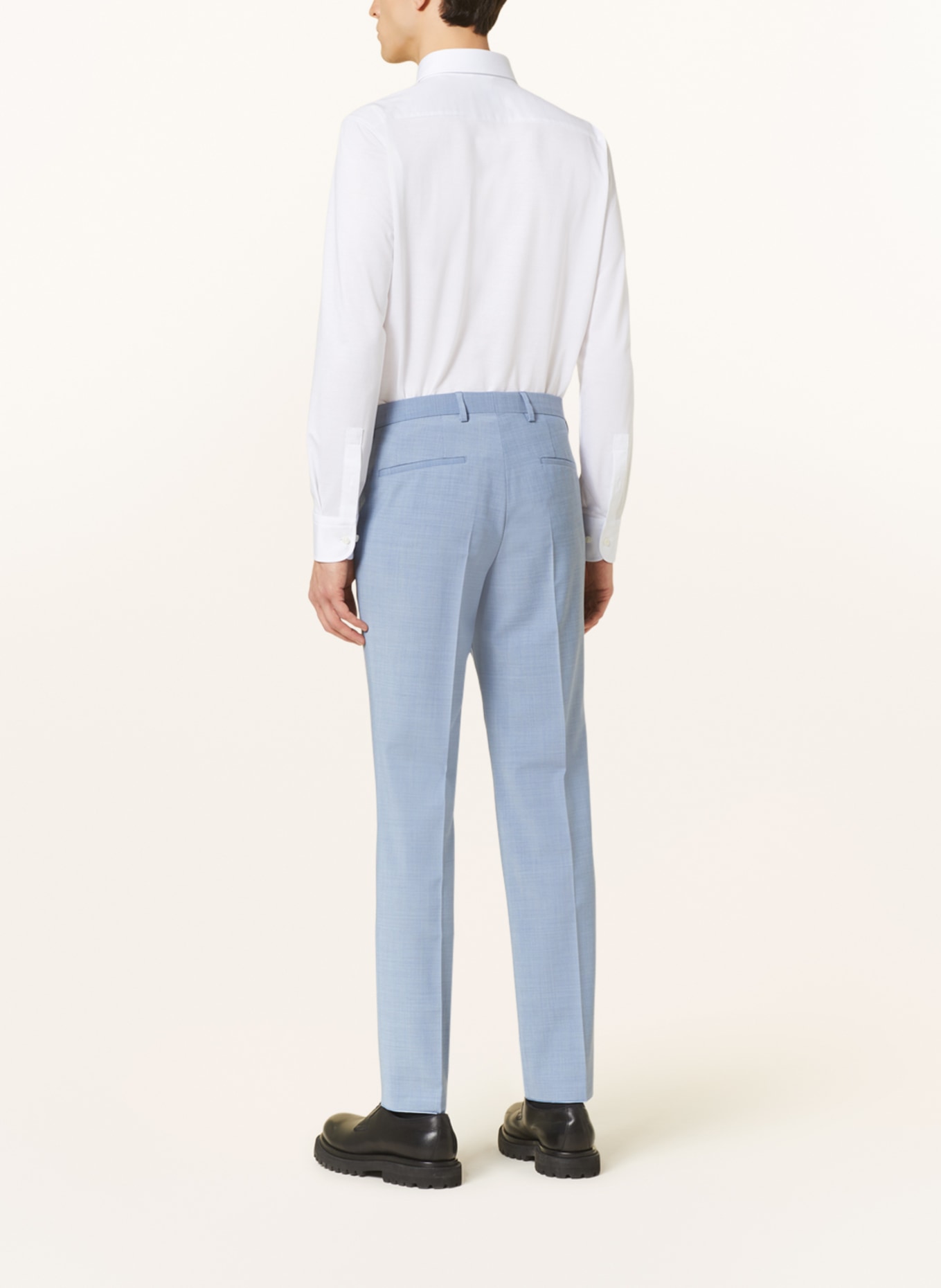 BOSS Suit trousers LEON Regular Fit, Color: LIGHT BLUE (Image 4)