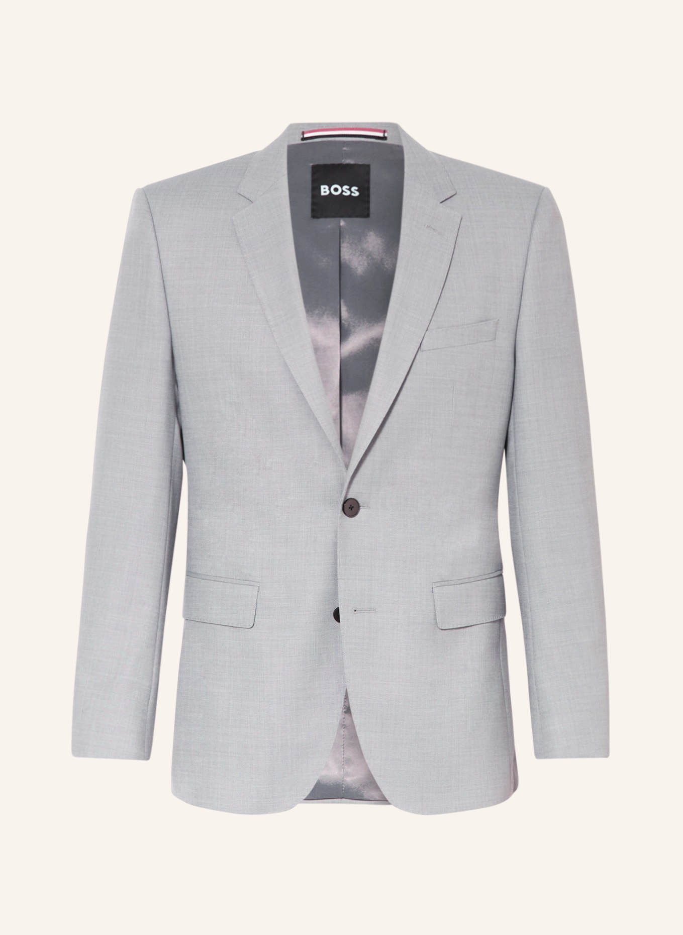 BOSS Suit jacket JASPER Regular Fit in gray