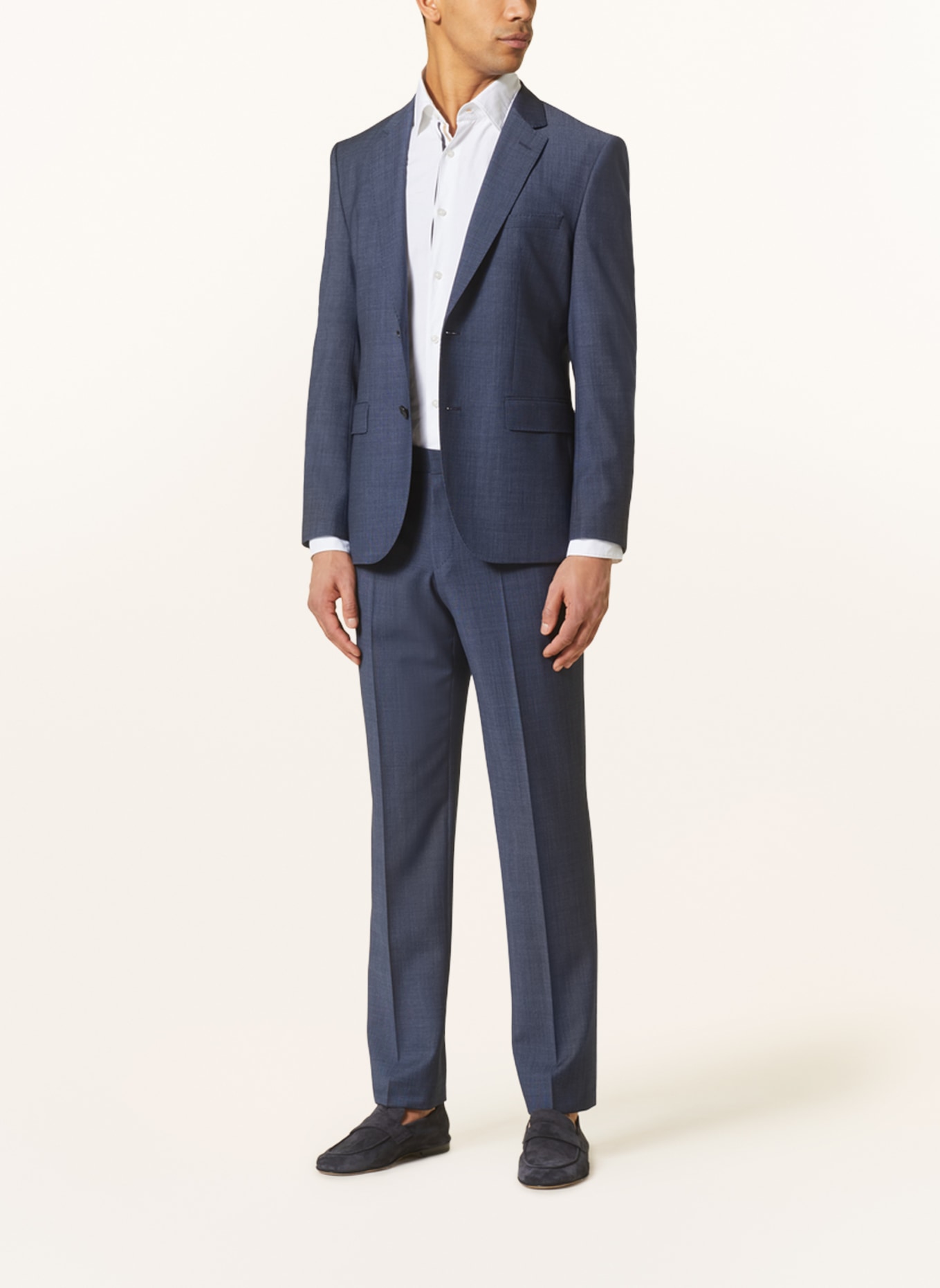 BOSS Suit trousers LEON Regular Fit, Color: 479 OPEN BLUE (Image 2)