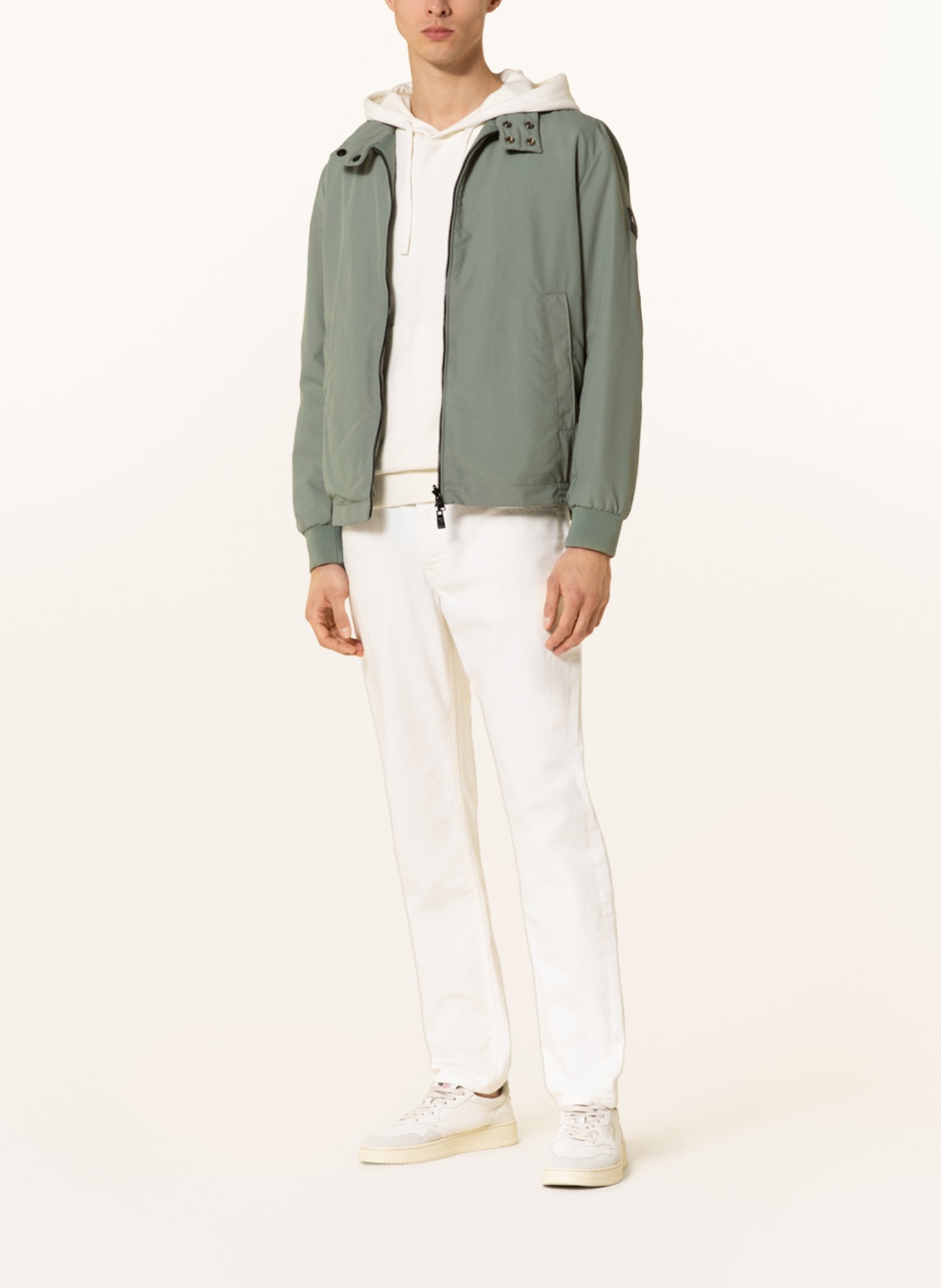 BOSS Bomber jacket COSHUA, Color: LIGHT GREEN (Image 3)