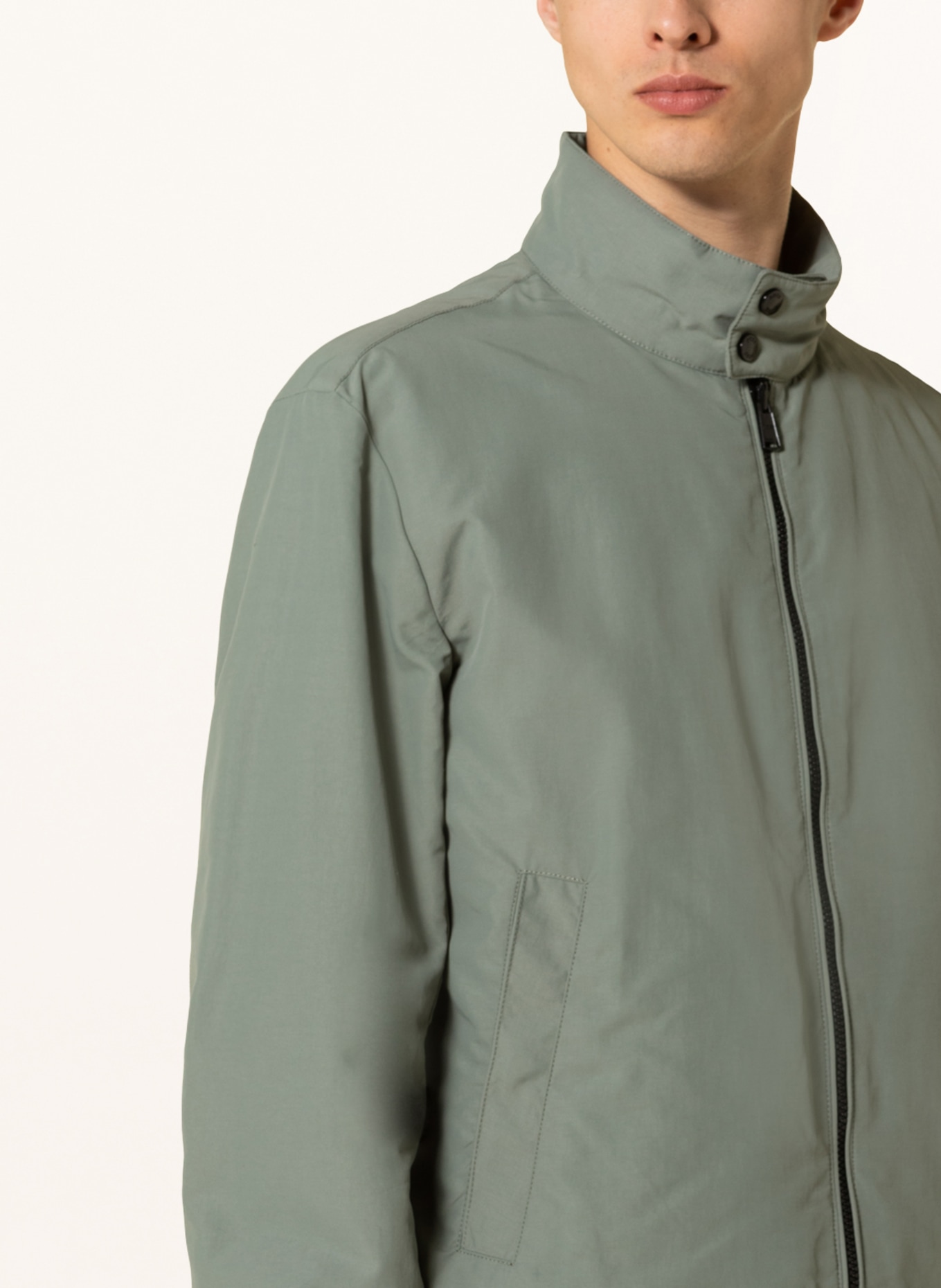 BOSS Bomber jacket COSHUA, Color: LIGHT GREEN (Image 5)