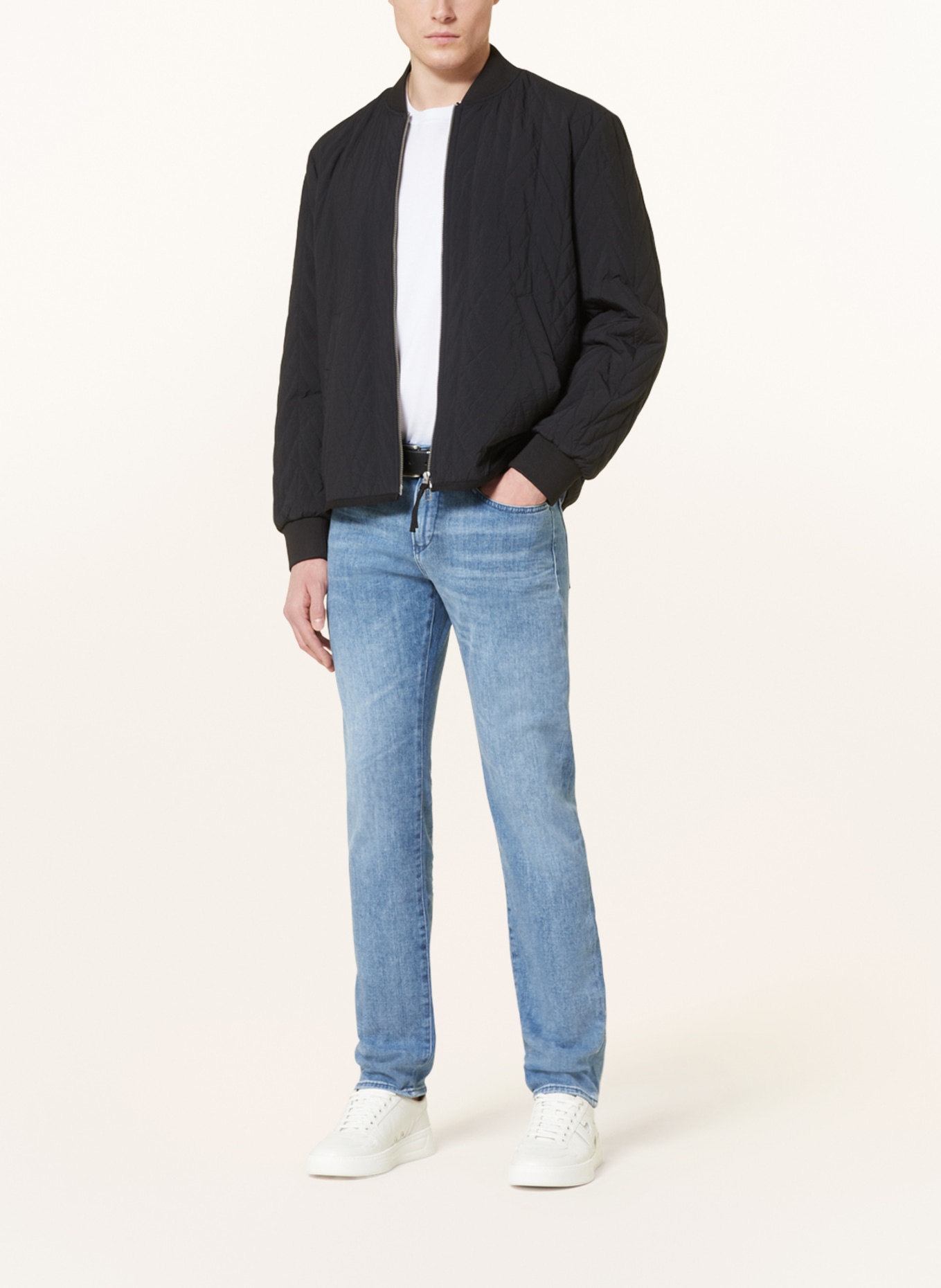 BOSS Jeans DELAWARE3 Slim Fit, Farbe: 445 TURQUOISE/AQUA (Bild 2)