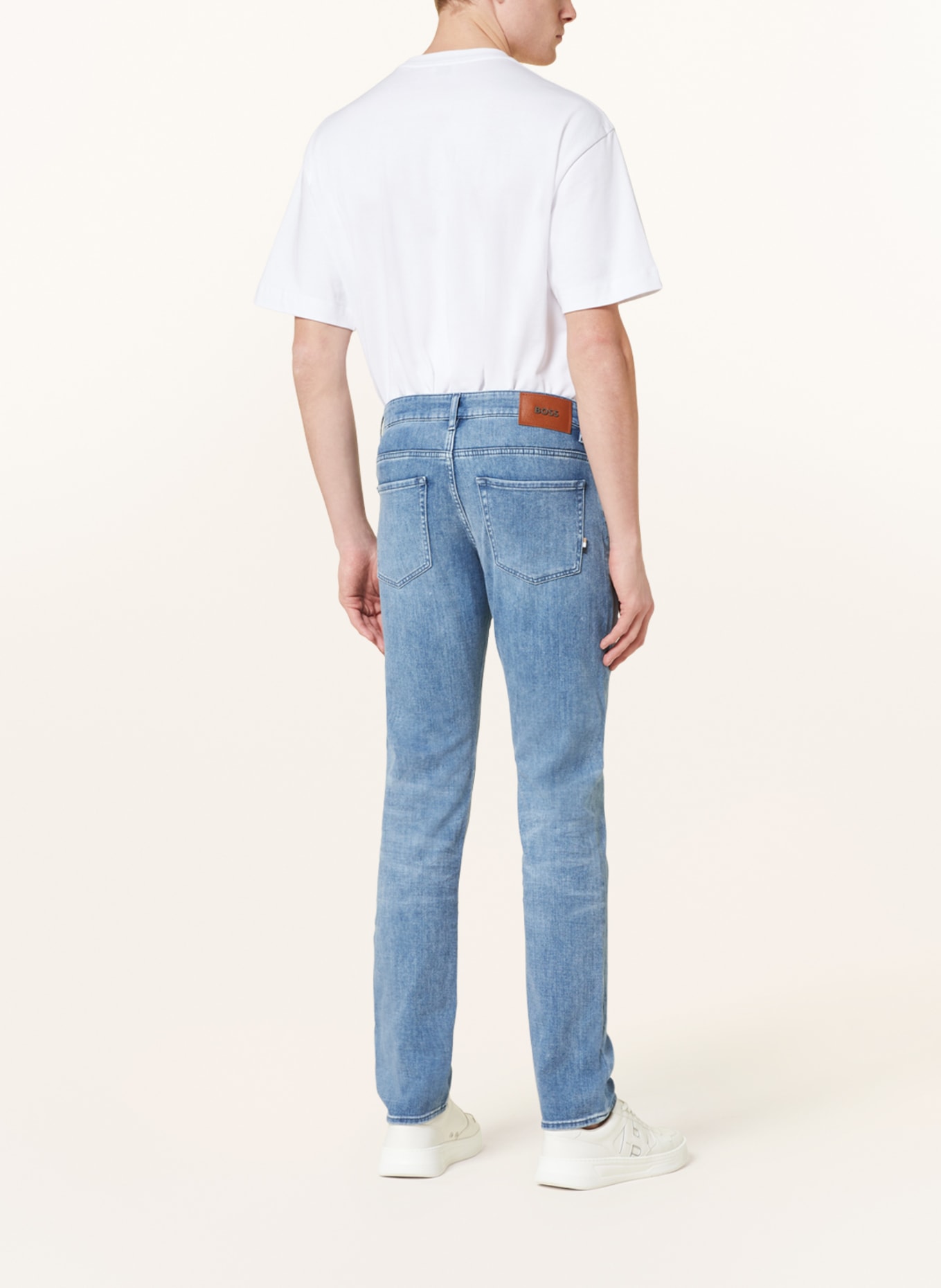 BOSS Jeans DELAWARE3 slim fit, Color: 445 TURQUOISE/AQUA (Image 3)
