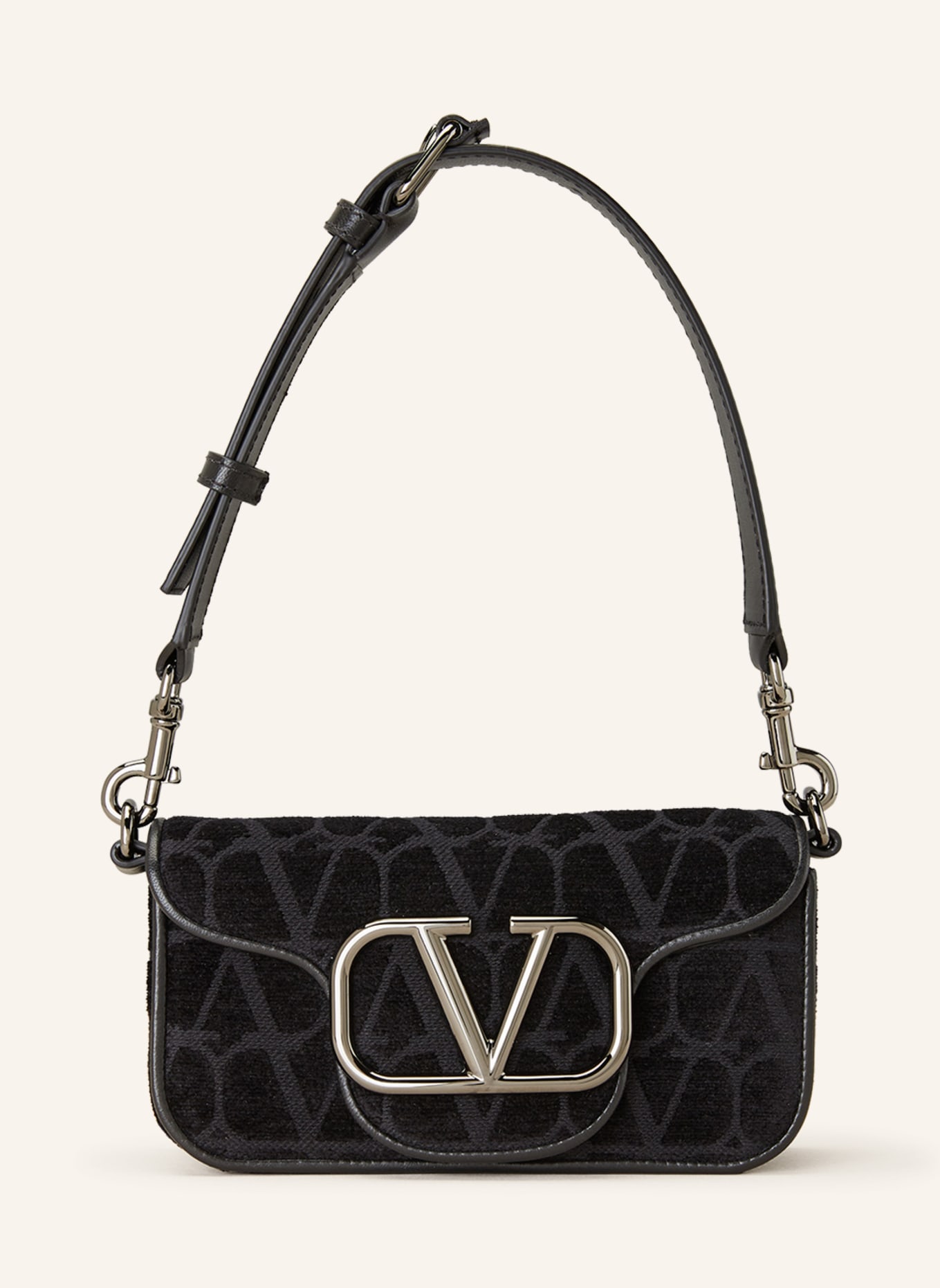 VALENTINO GARAVANI Crossbody bag VLOGO, Color: BLACK (Image 1)