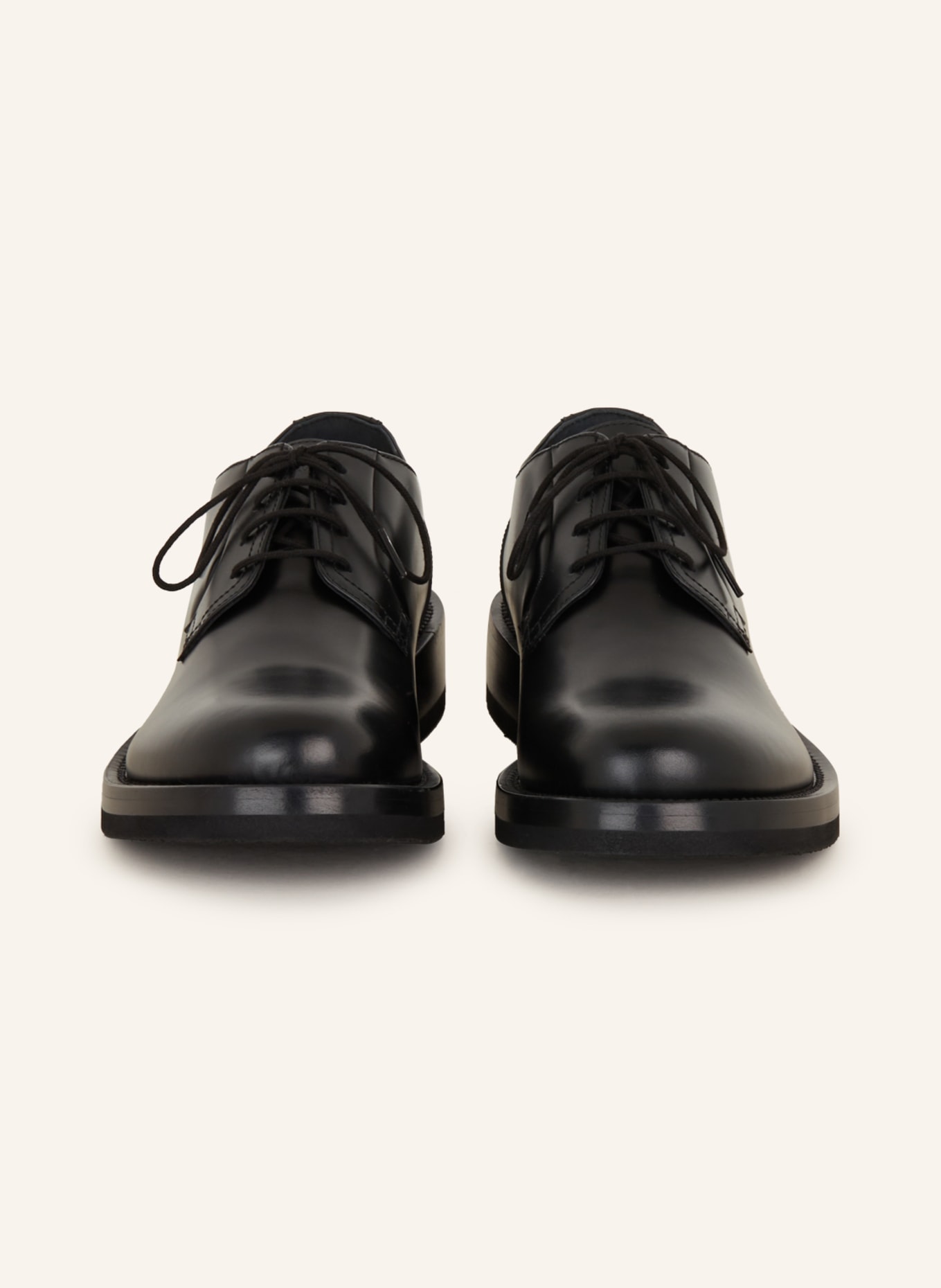 VALENTINO GARAVANI Lace-up shoes ROCKSTUD, Color: BLACK (Image 3)