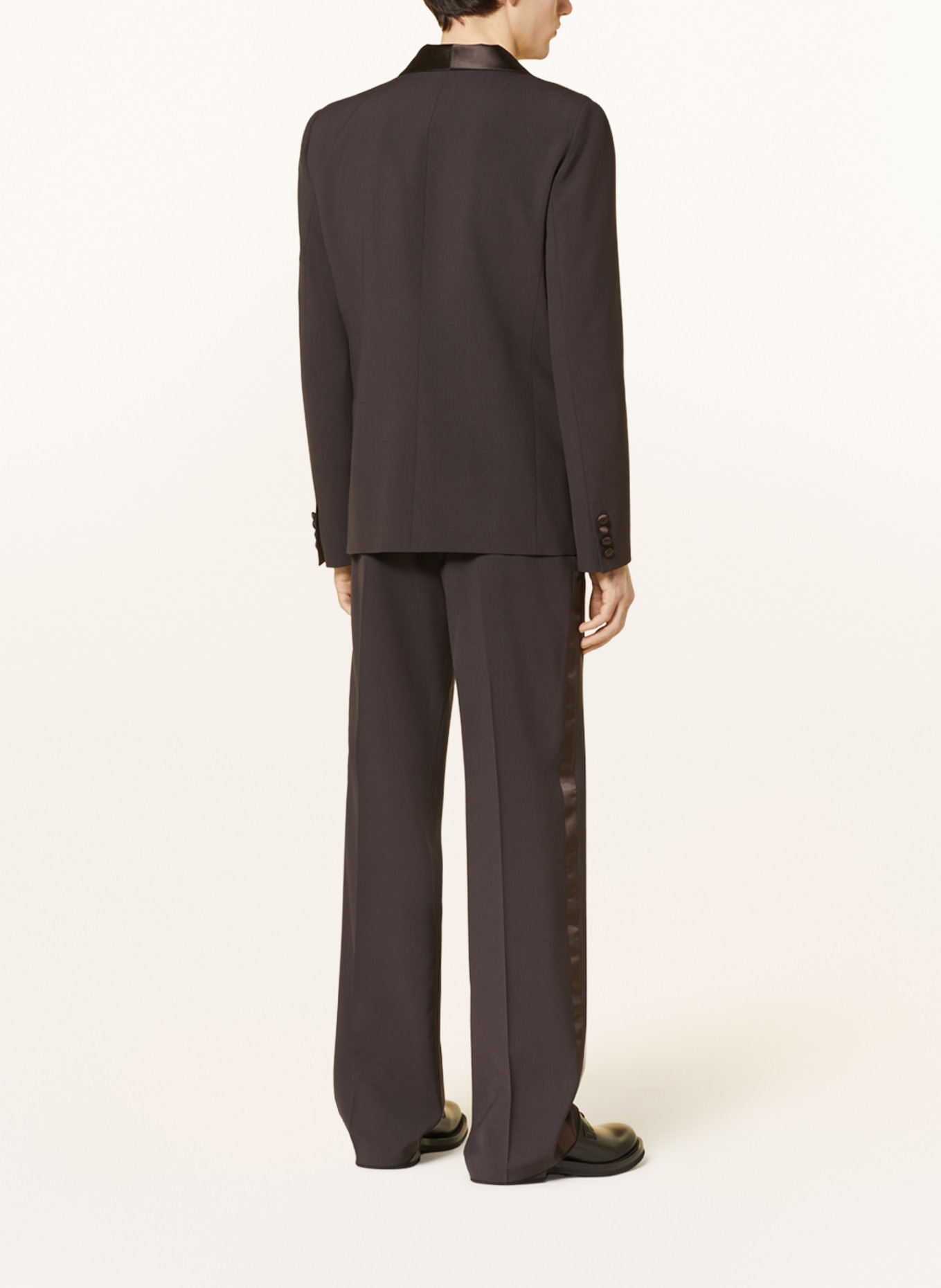 VALENTINO Tuxedo Jacket slim fit, Color: E05 EBANO (Image 3)