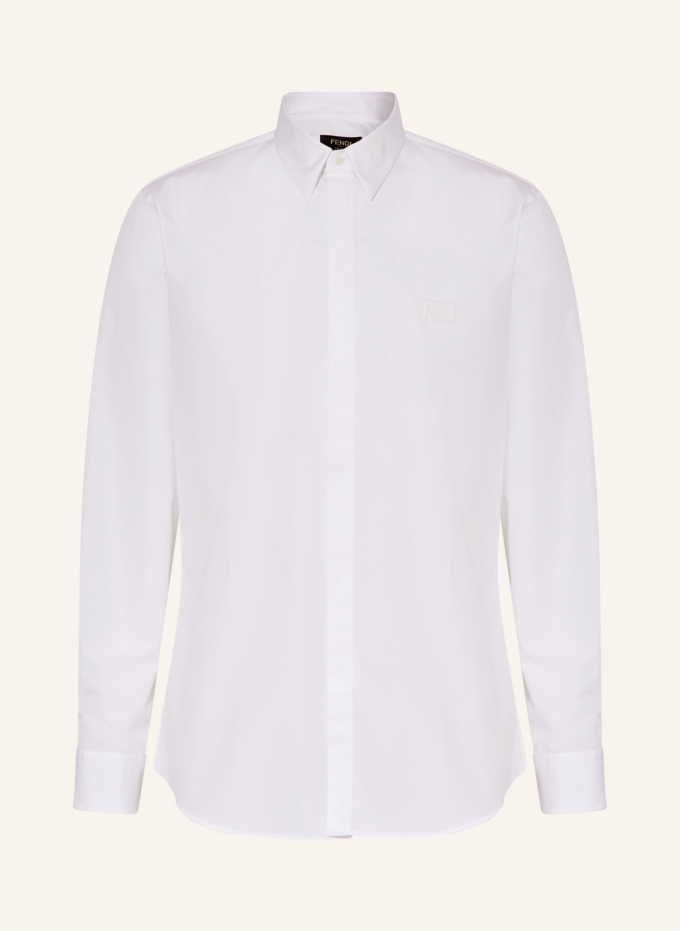 FENDI Shirt regular fit, Color: WHITE (Image 1)