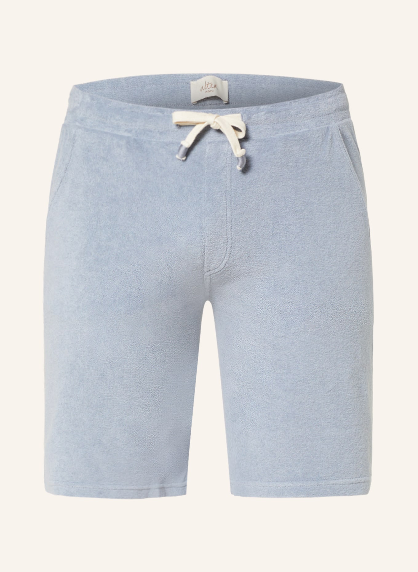 altea Terry cloth shorts, Color: LIGHT BLUE (Image 1)