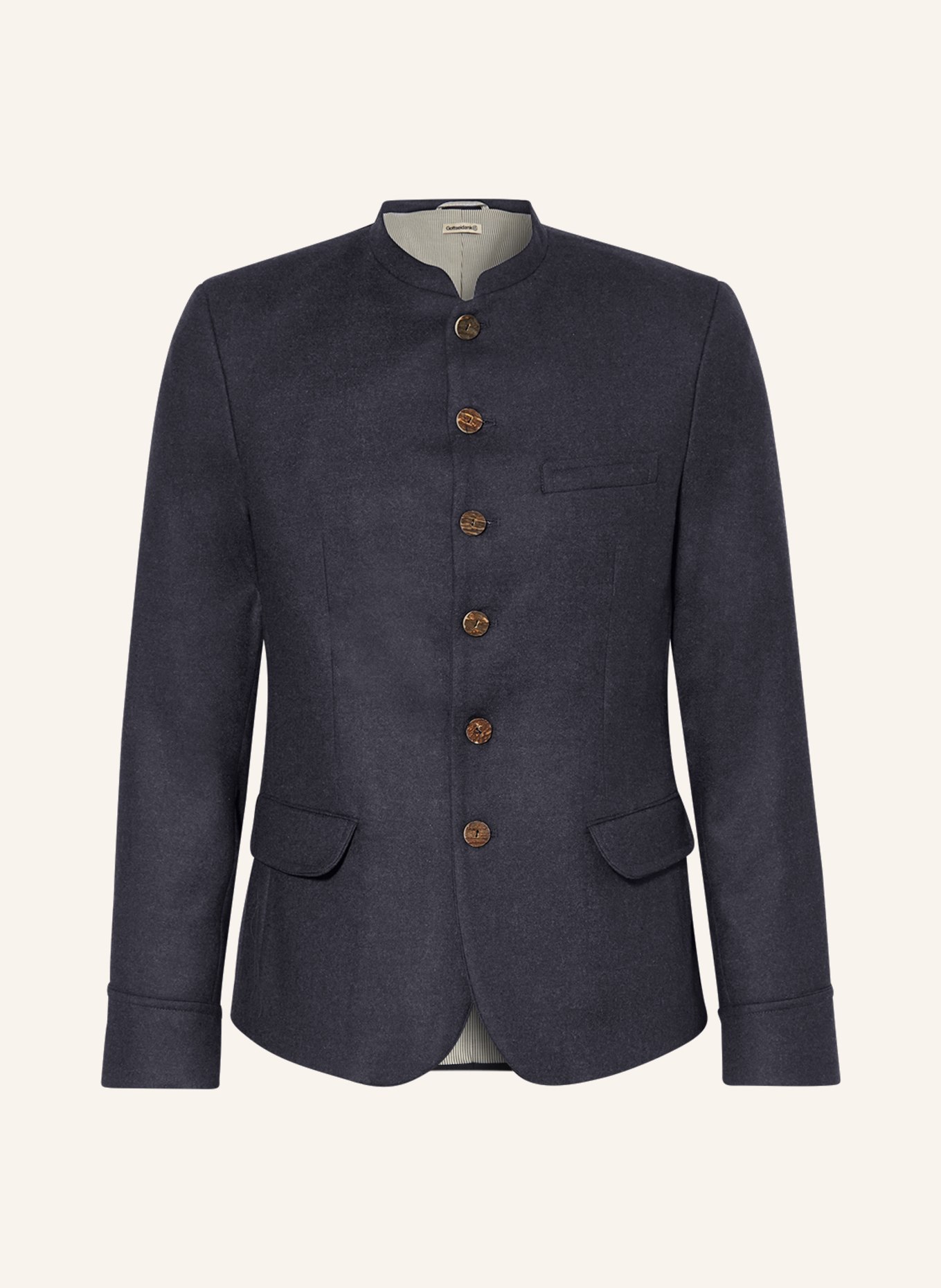 Gottseidank Alpine jacket HELMUT, Color: DARK BLUE/ BLACK (Image 1)