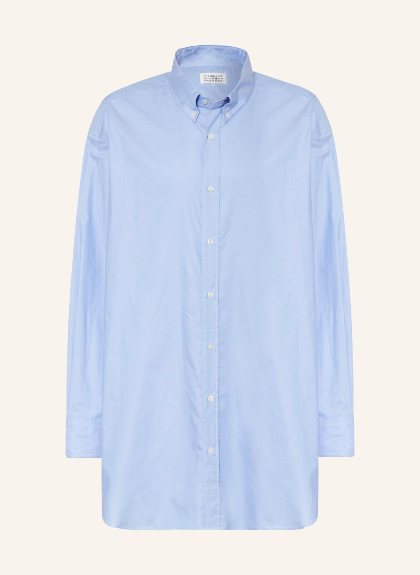 Maison Margiela Oxford shirt comfort fit, Color: LIGHT BLUE (Image 1)