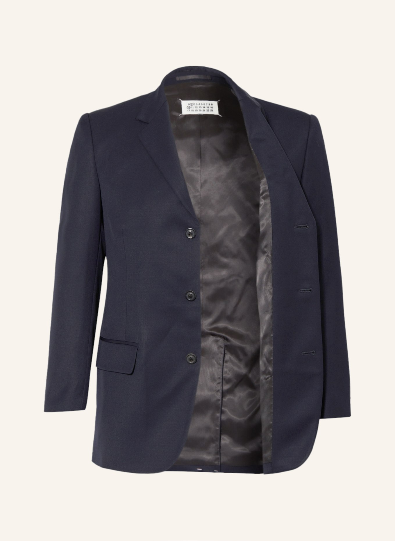 Maison Margiela Suit jacket extra slim fit, Color: DARK BLUE (Image 4)