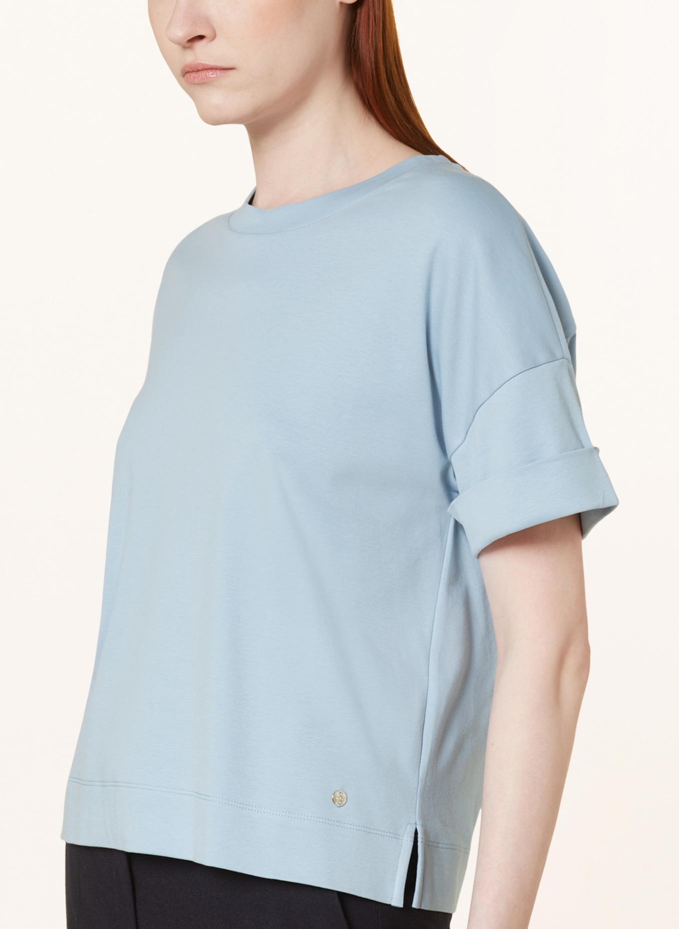 windsor. T-shirt, Color: BLUE GRAY (Image 4)