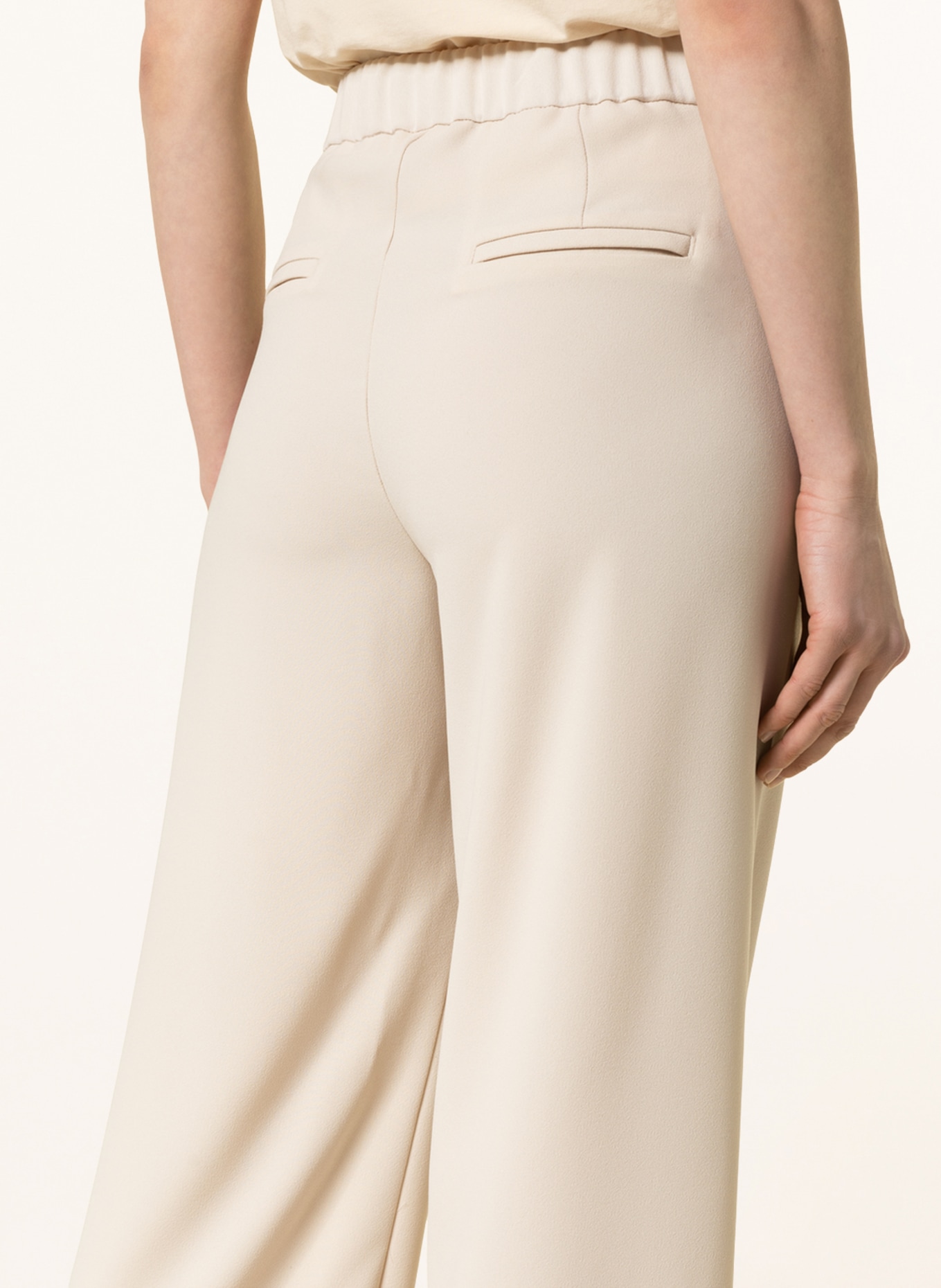 MAC Wide leg trousers CHIARA, Color: BEIGE (Image 5)