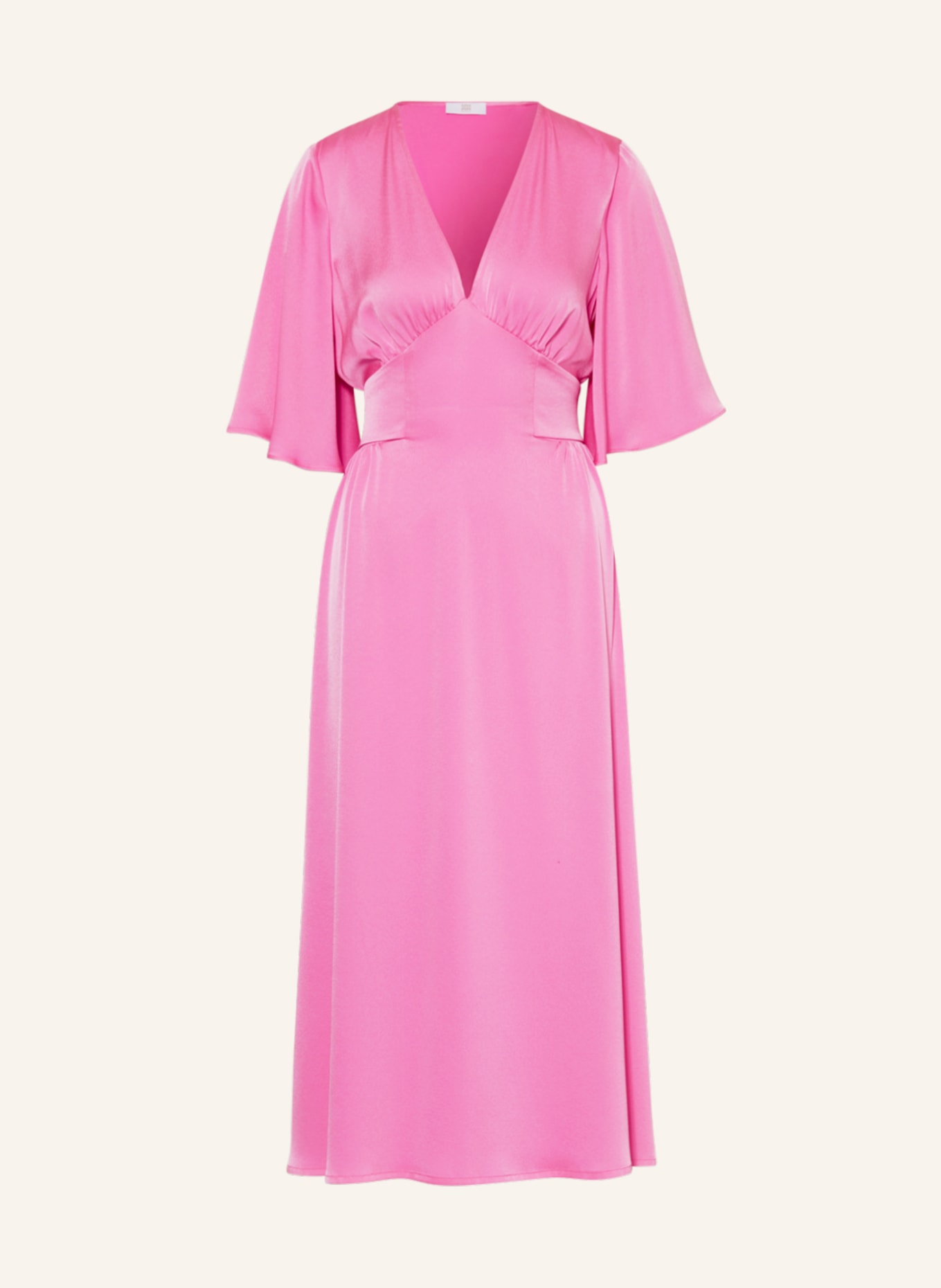 RIANI Satin dress with cut-out, Color: PINK (Image 1)
