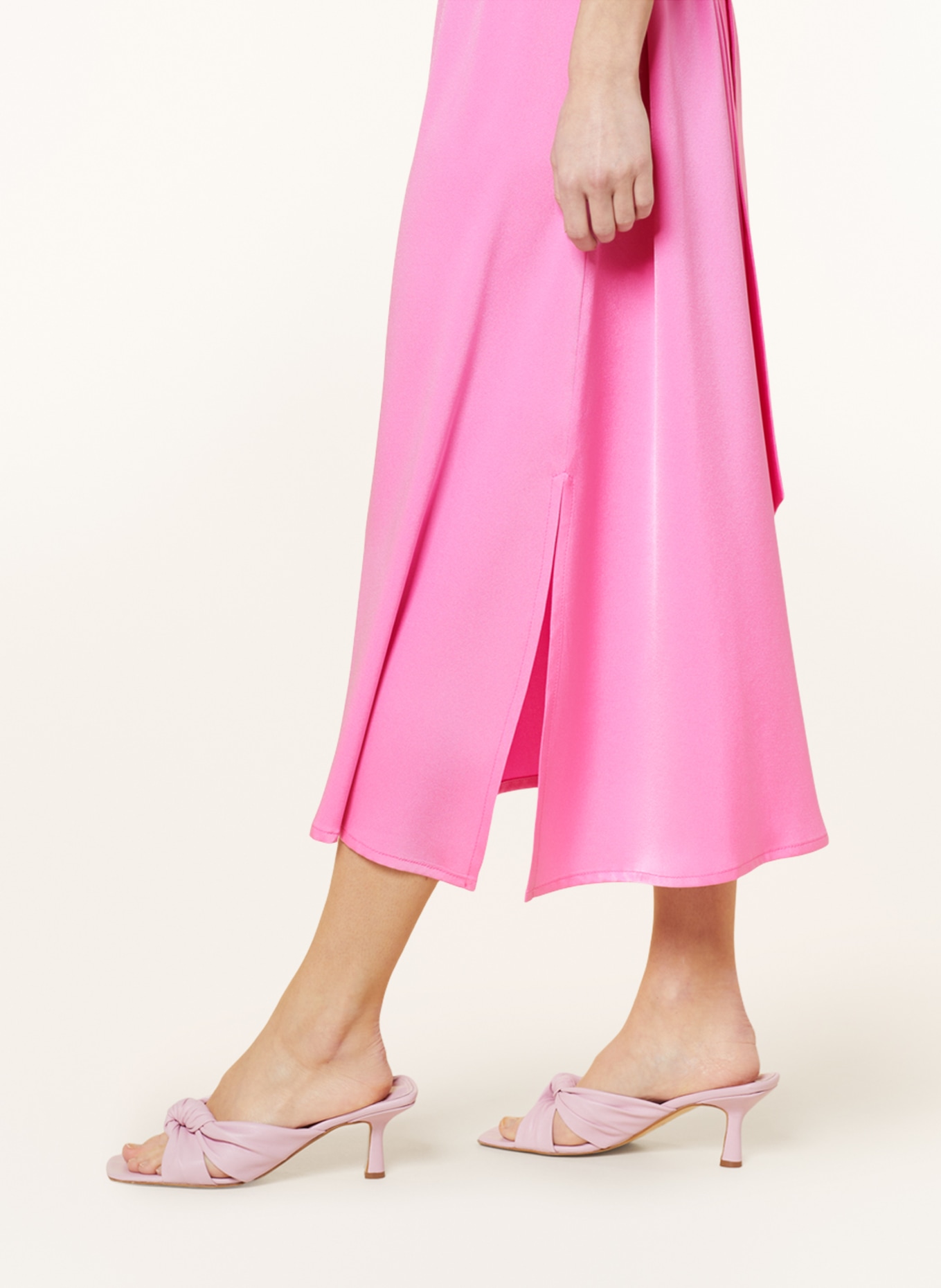 RIANI Satin dress with cut-out, Color: PINK (Image 5)