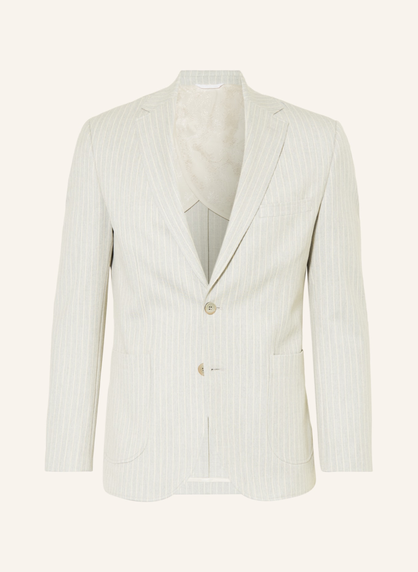 PAUL Suit jacket Slim Fit, Color: LIGHT GRAY/ ECRU (Image 1)