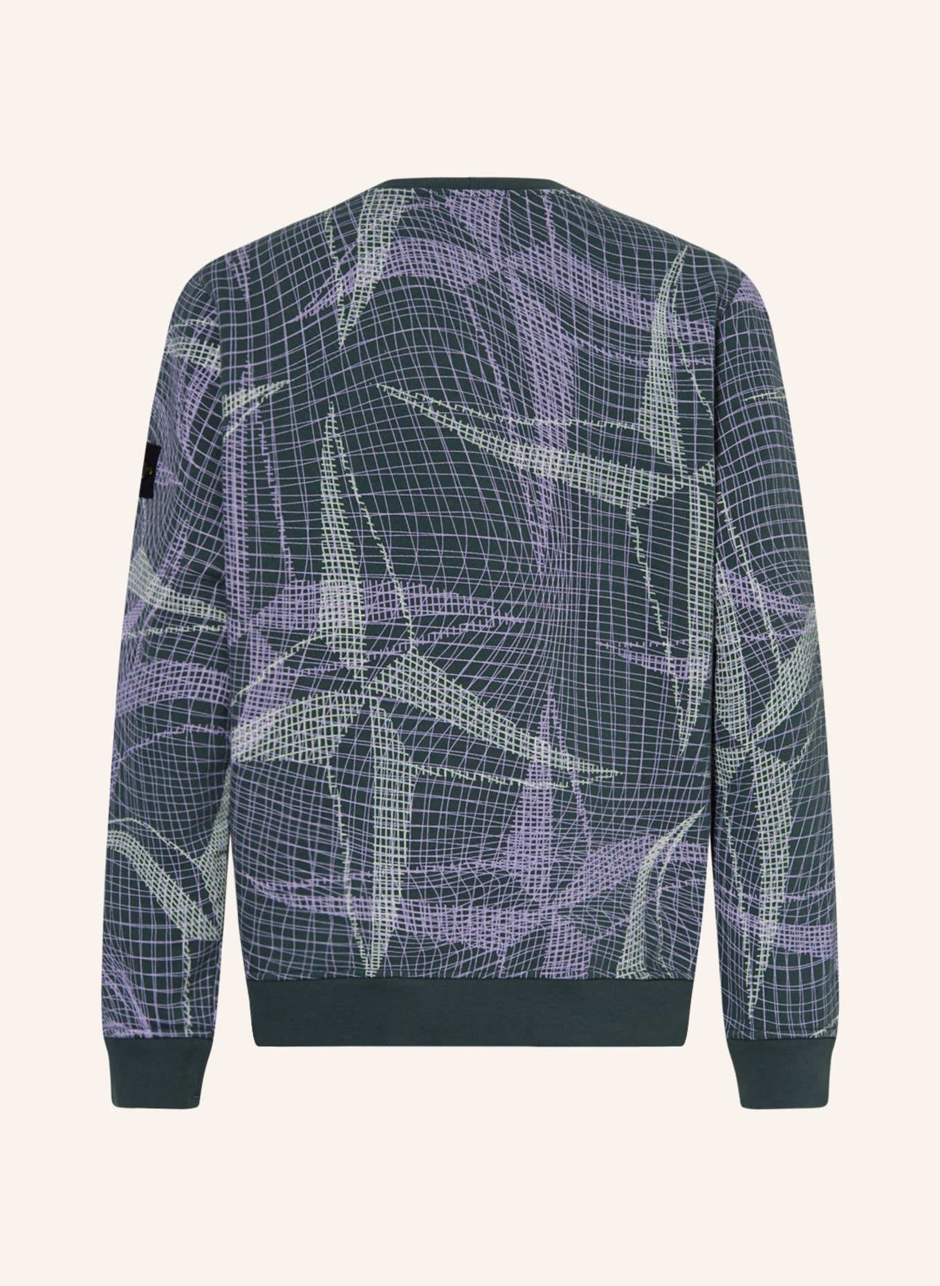 STONE ISLAND JUNIOR Sweatshirt, Farbe: GRÜN/ LILA (Bild 2)