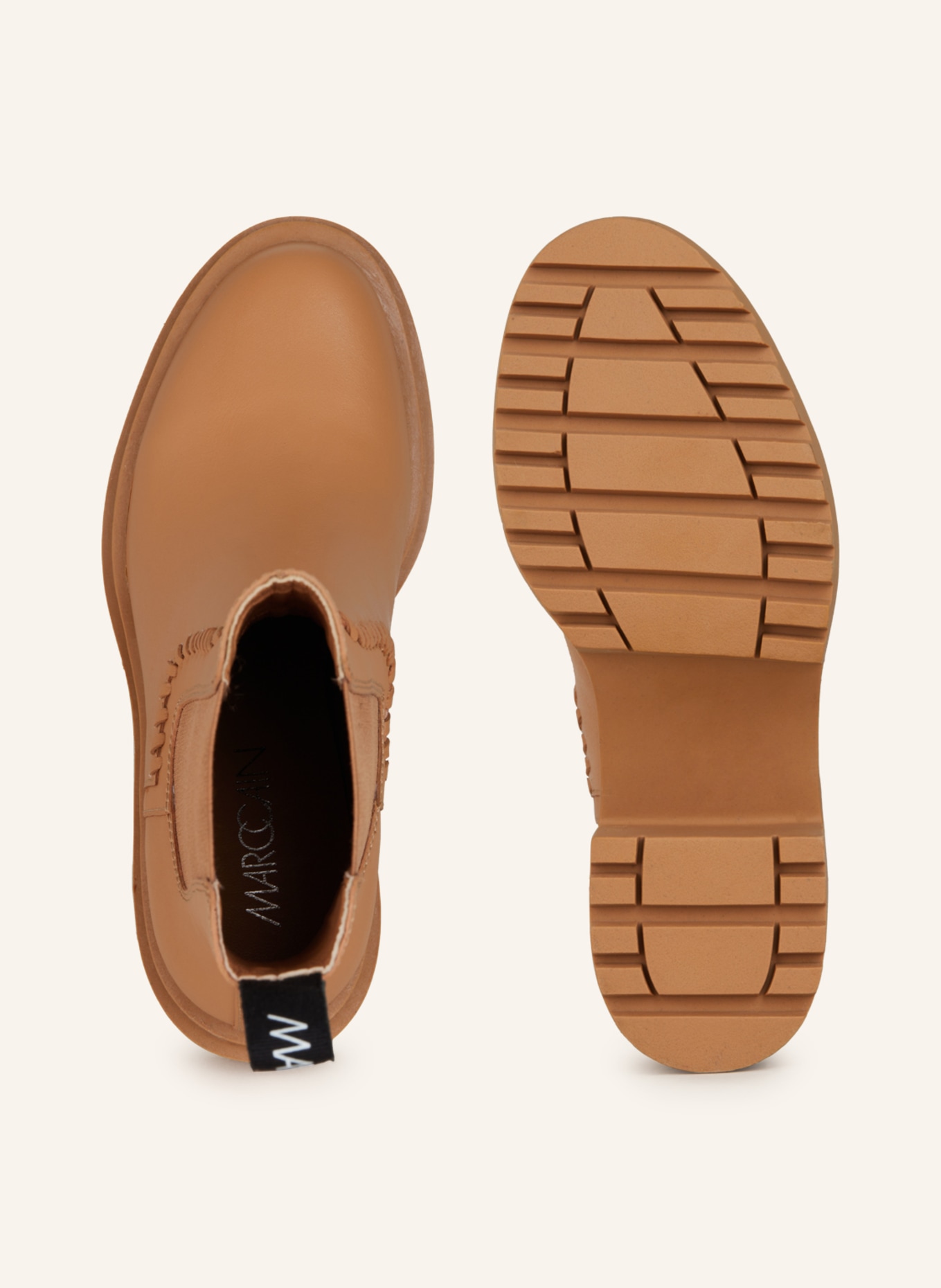 MARC CAIN Chelsea-Boots, Farbe: CAMEL (Bild 5)
