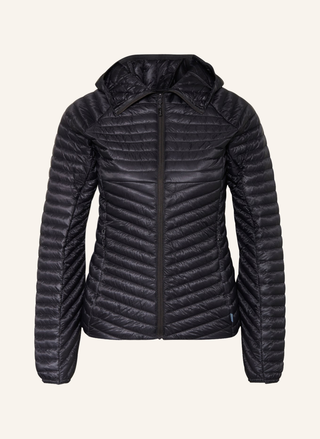 me°ru' Outdoor jacket KIPNUK, Color: BLACK (Image 1)