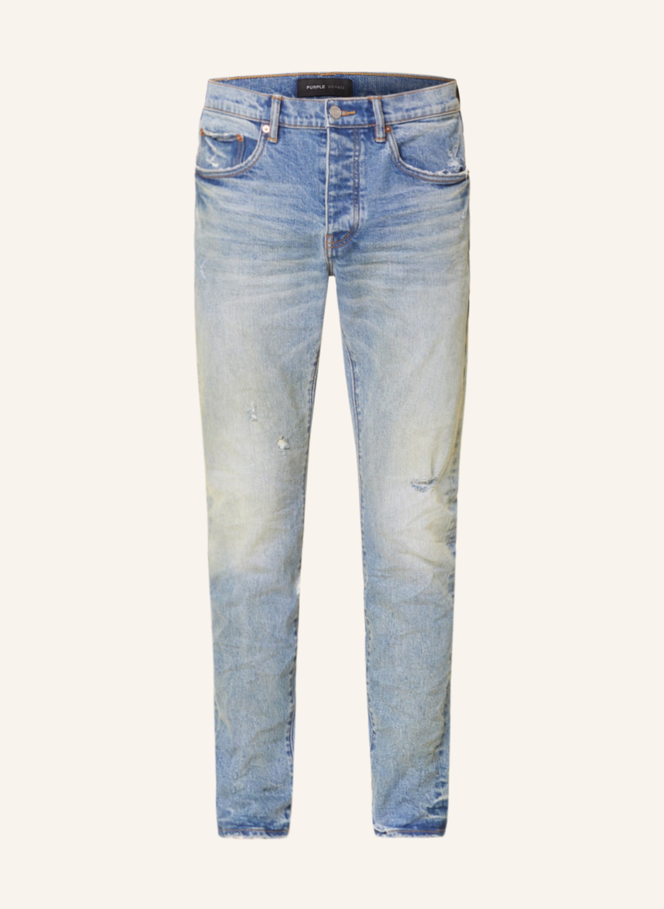 PURPLE BRAND Jeans Slim Fit, Farbe: VBPI VINTAGE BK POCKET (Bild 1)