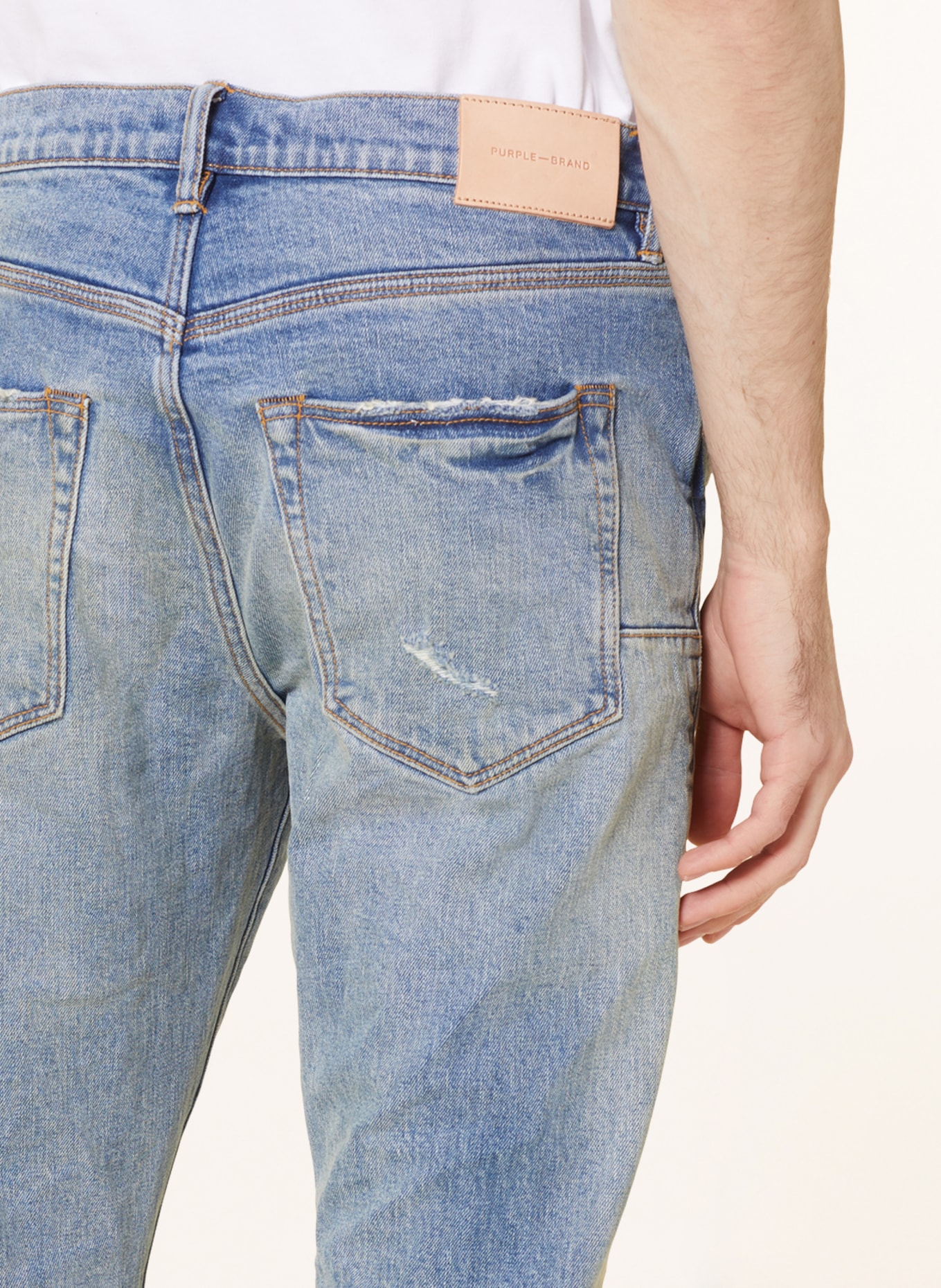 PURPLE BRAND Jeans Slim Fit, Farbe: VBPI VINTAGE BK POCKET (Bild 6)