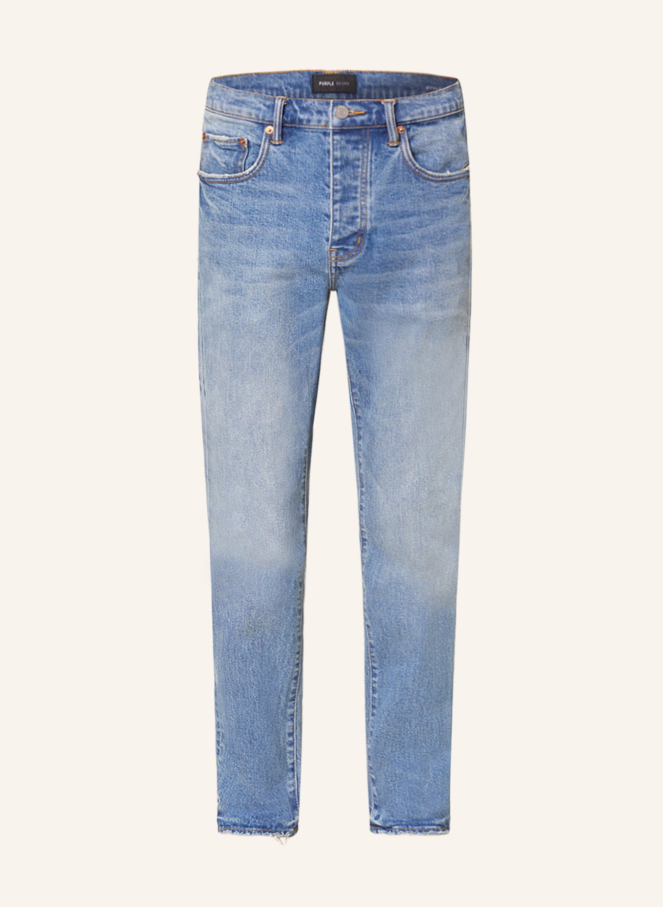 PURPLE BRAND Jeans slim fit in lwoi light worn out indigo