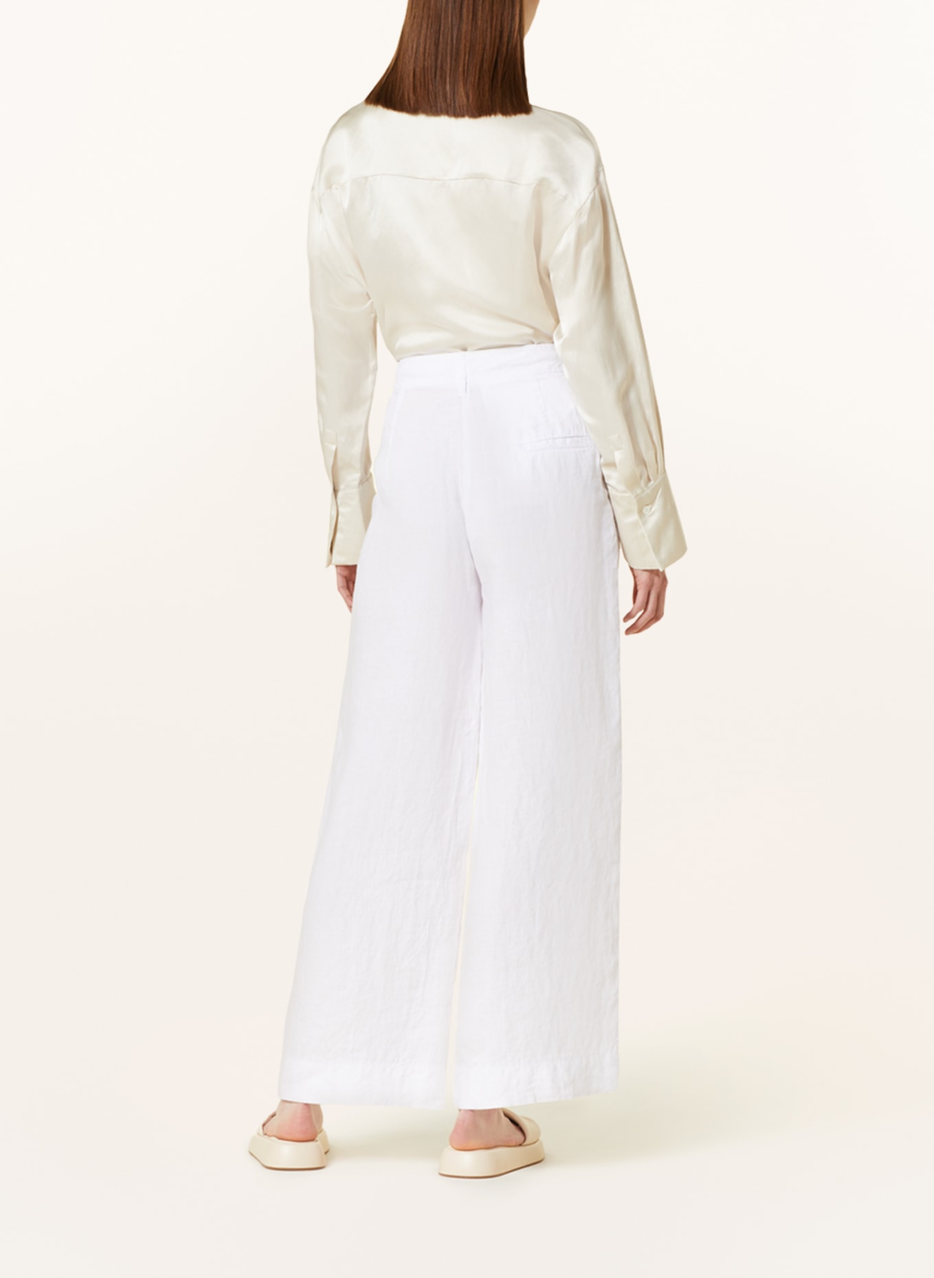 Marc O'Polo Linen trousers, Color: WHITE (Image 3)