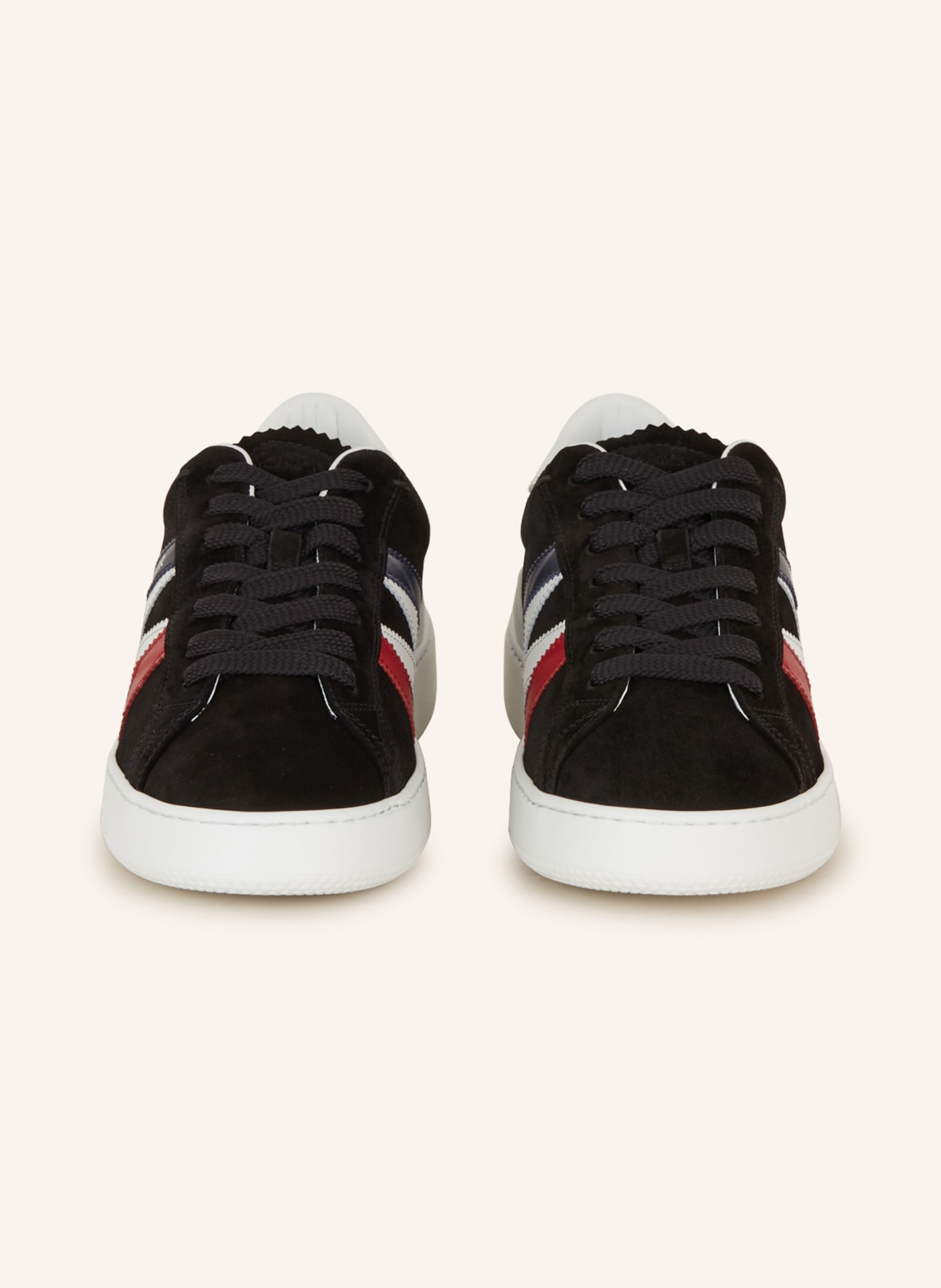 MONCLER Sneakers MONACO, Color: BLACK/ WHITE (Image 3)