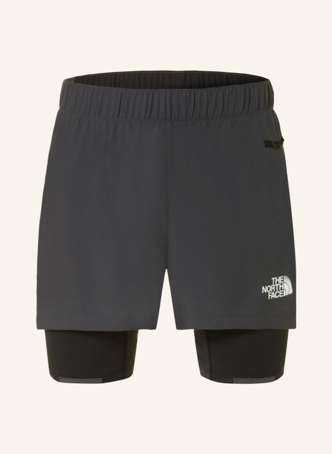 THE NORTH FACE 2-in-1 running shorts MOUNTAIN ATHLETICS LAB in dark gray