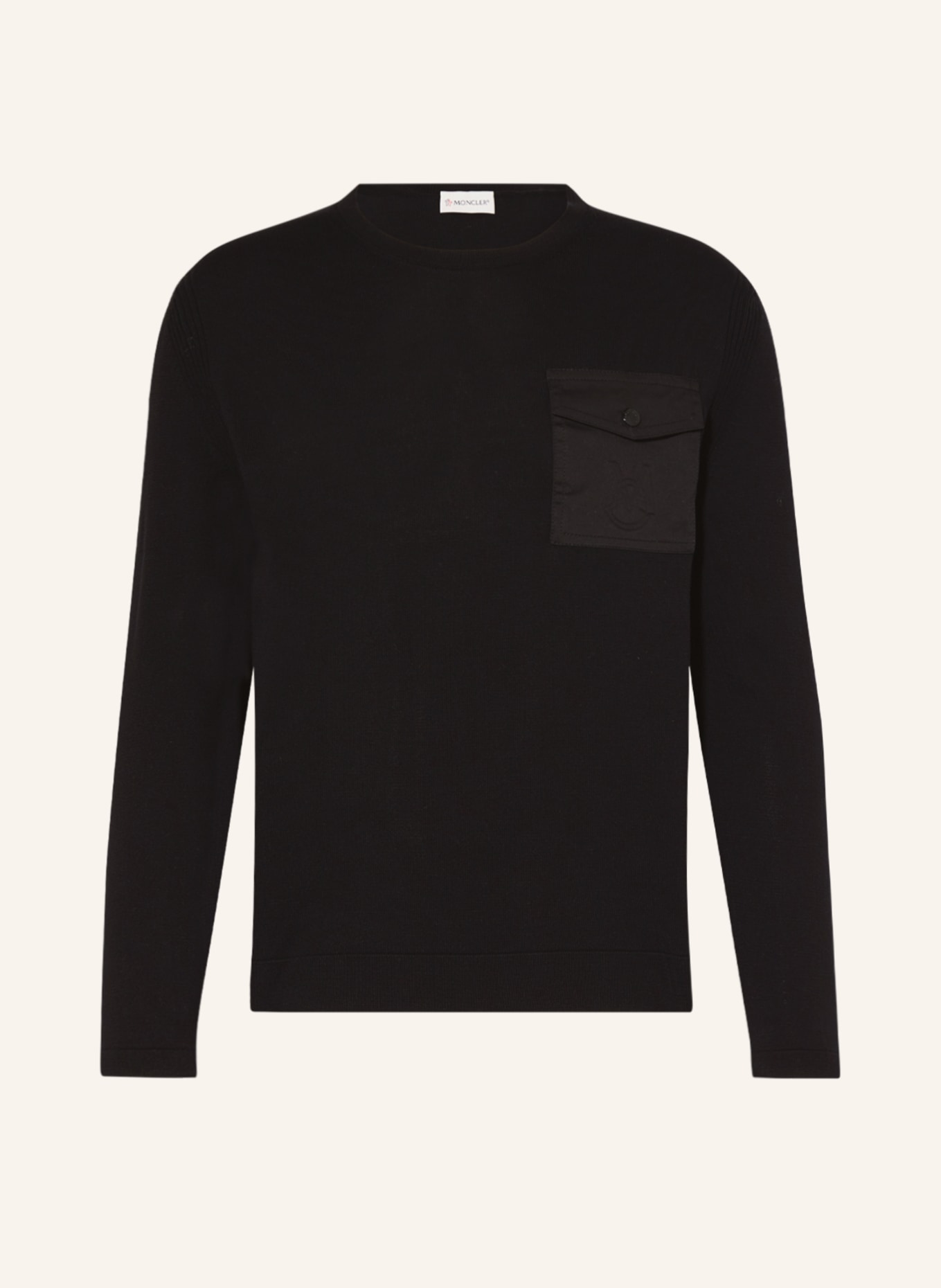 MONCLER Sweater, Color: BLACK (Image 1)