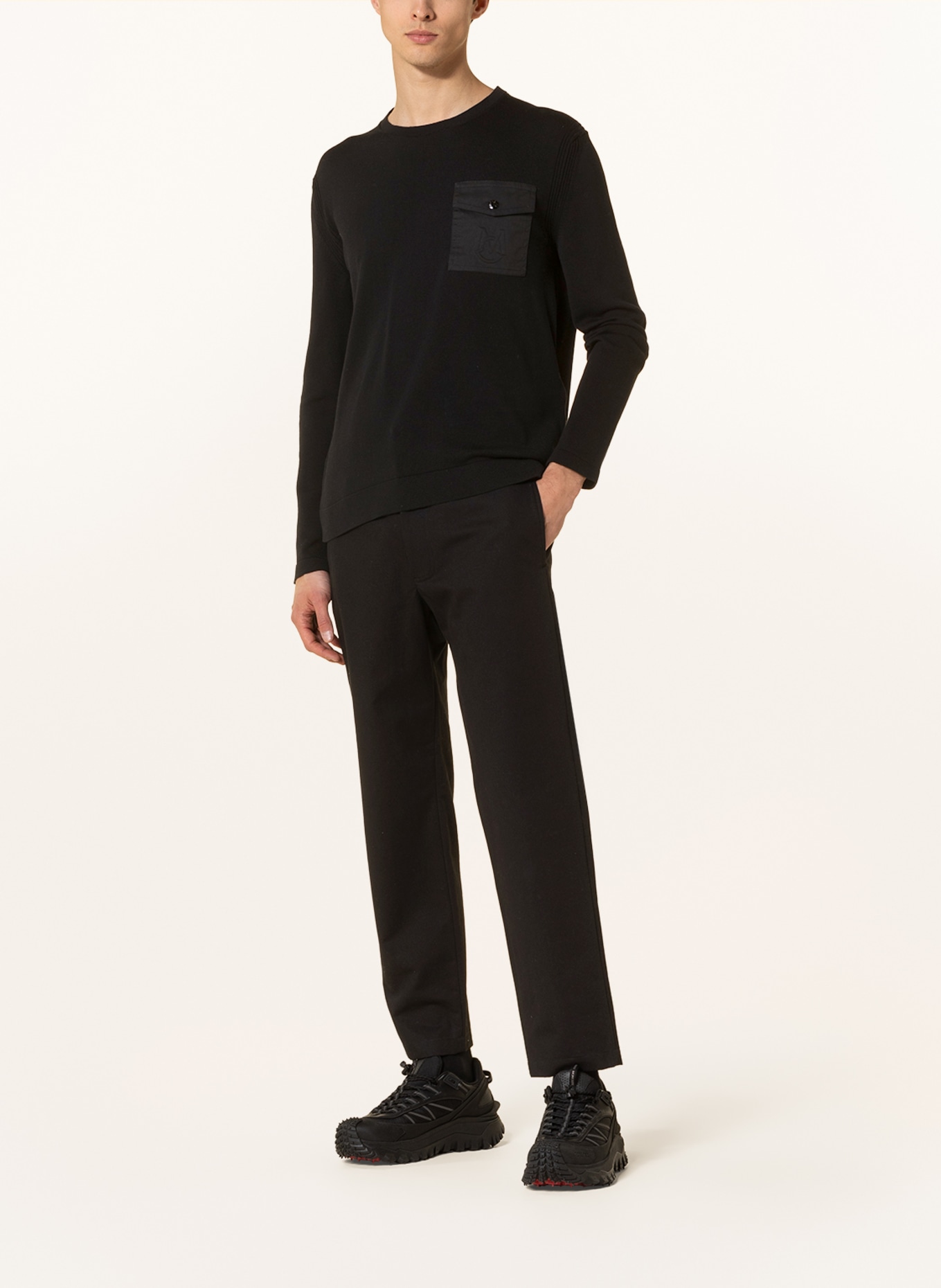 MONCLER Sweater, Color: BLACK (Image 2)