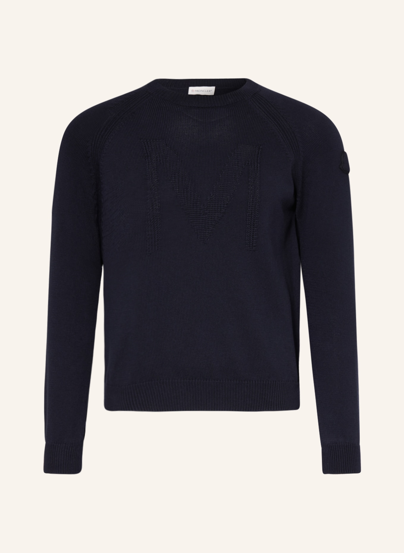 MONCLER Sweater, Color: DARK BLUE (Image 1)