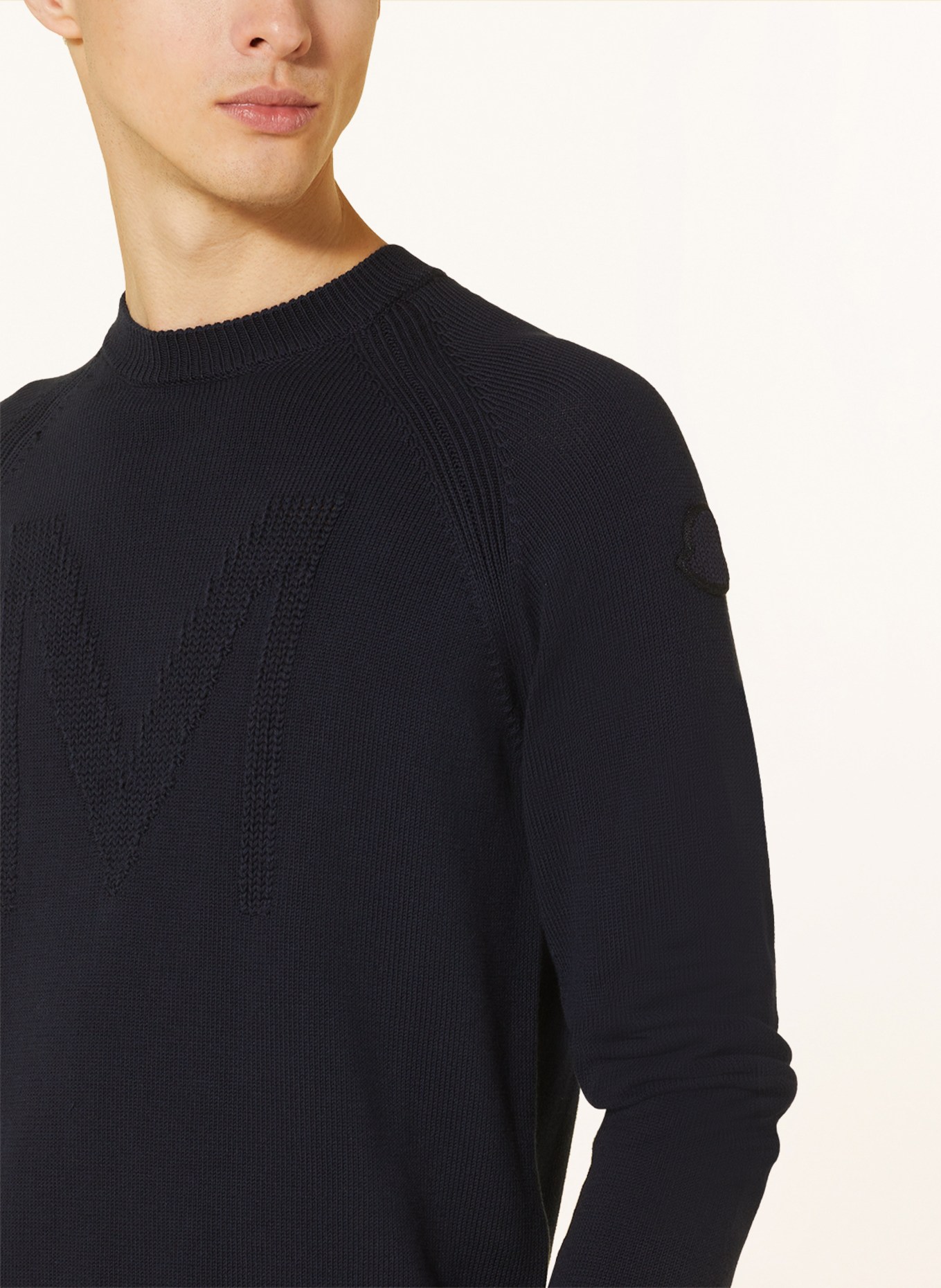 MONCLER Sweater, Color: DARK BLUE (Image 4)