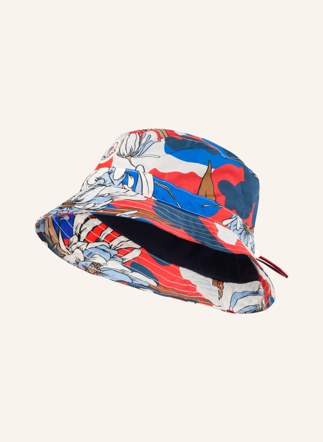 MONCLER Bucket hat, Color: BLUE/ RED/ WHITE (Image 1)