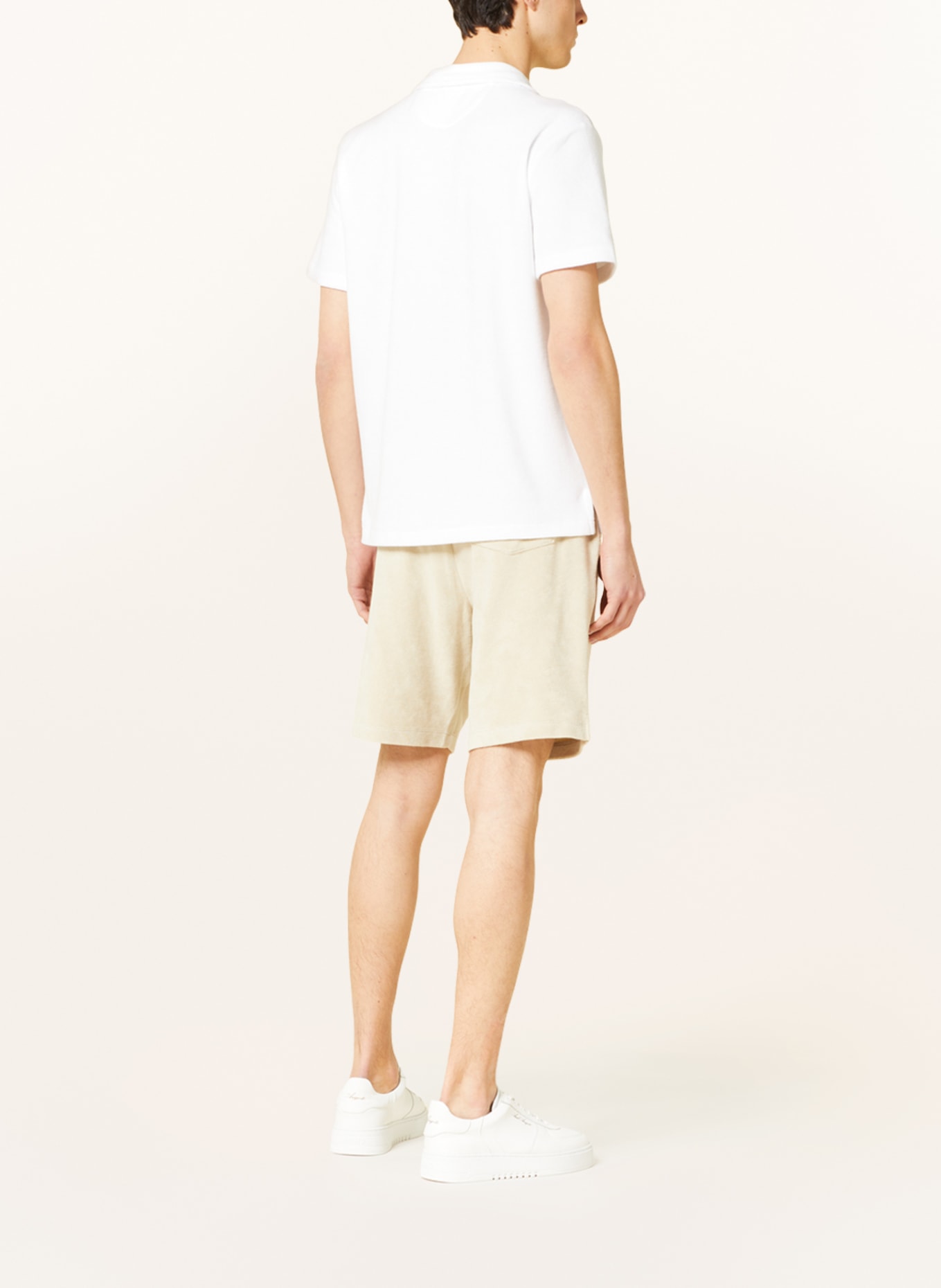 POLO RALPH LAUREN Resorthemd TERRY Comfort Fit aus Frottee, Farbe: WEISS (Bild 3)