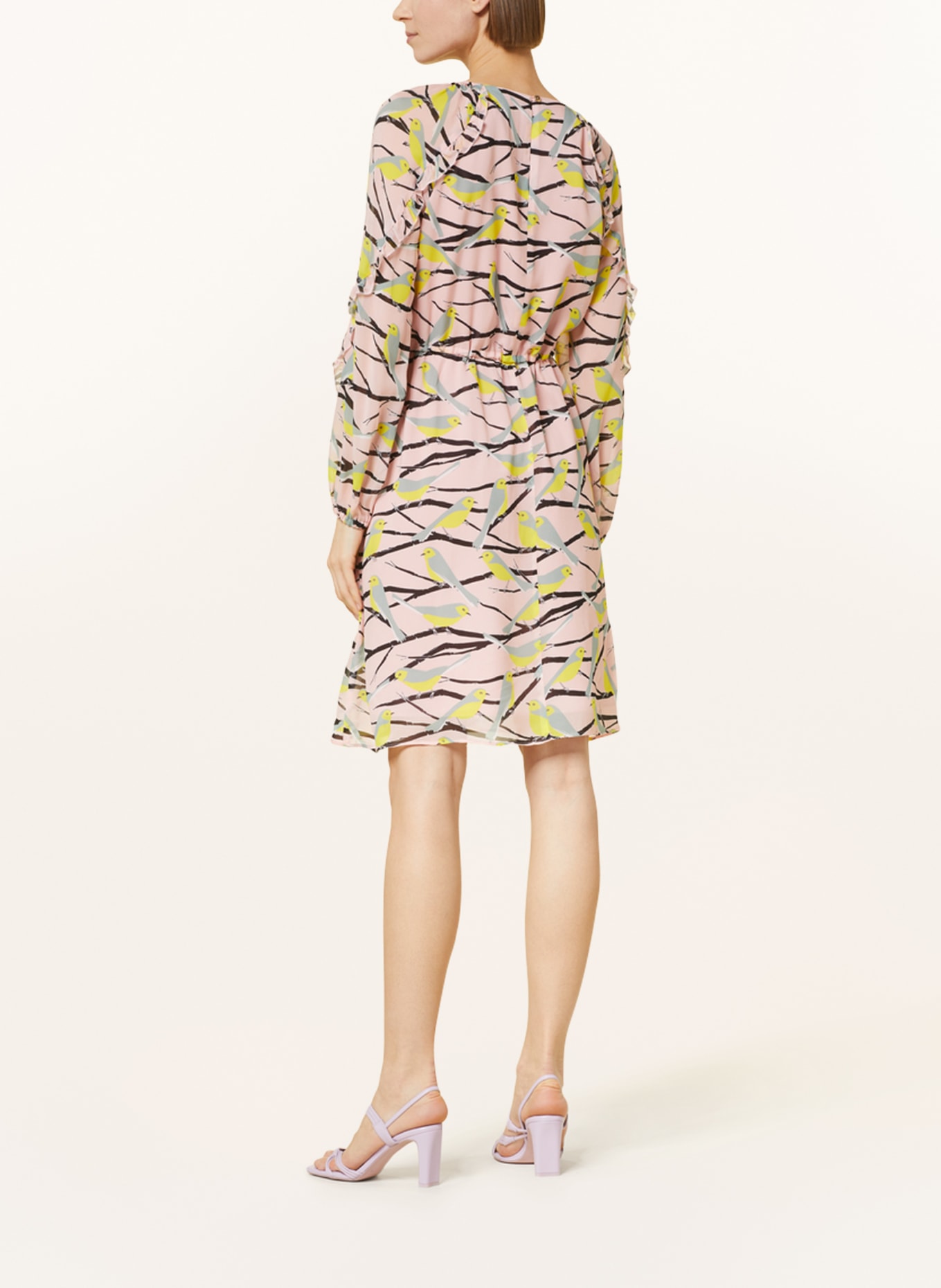MARC CAIN Kleid mit Volants, Farbe: 210 soft powder pink (Bild 3)