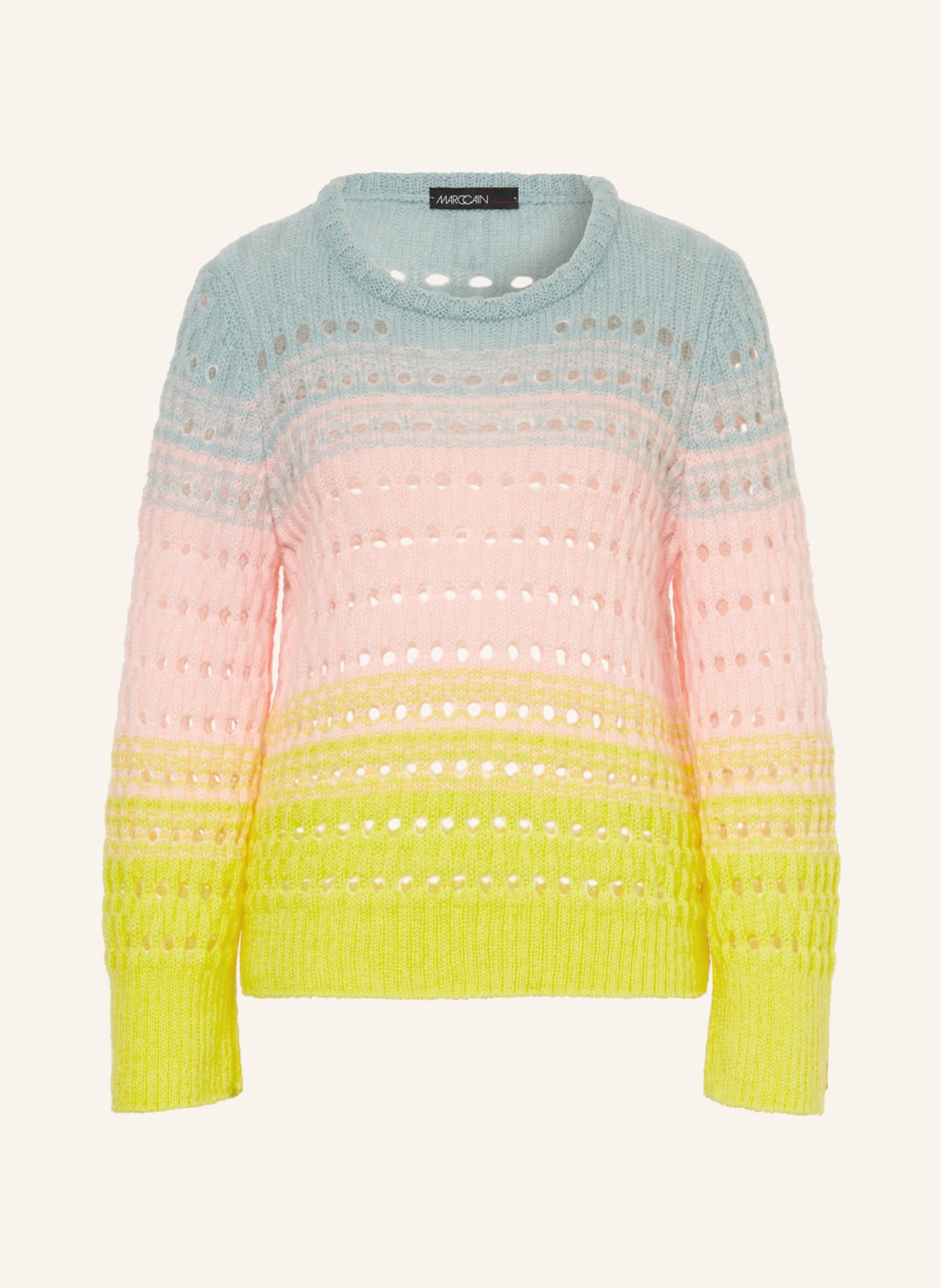 MARC CAIN Sweater, Color: 421 soft lemon (Image 1)