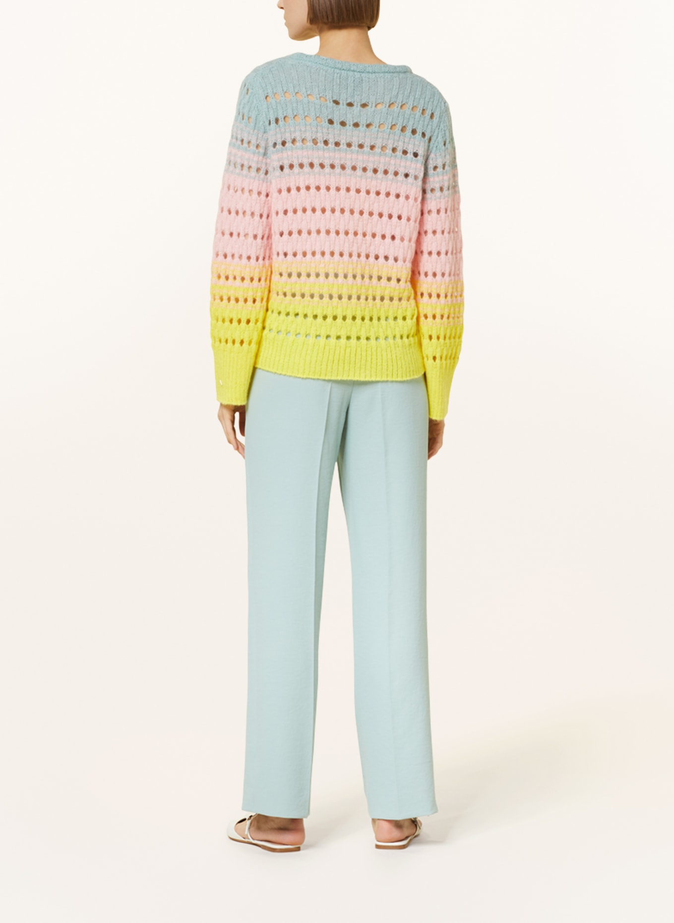 MARC CAIN Pullover, Farbe: 421 soft lemon (Bild 3)