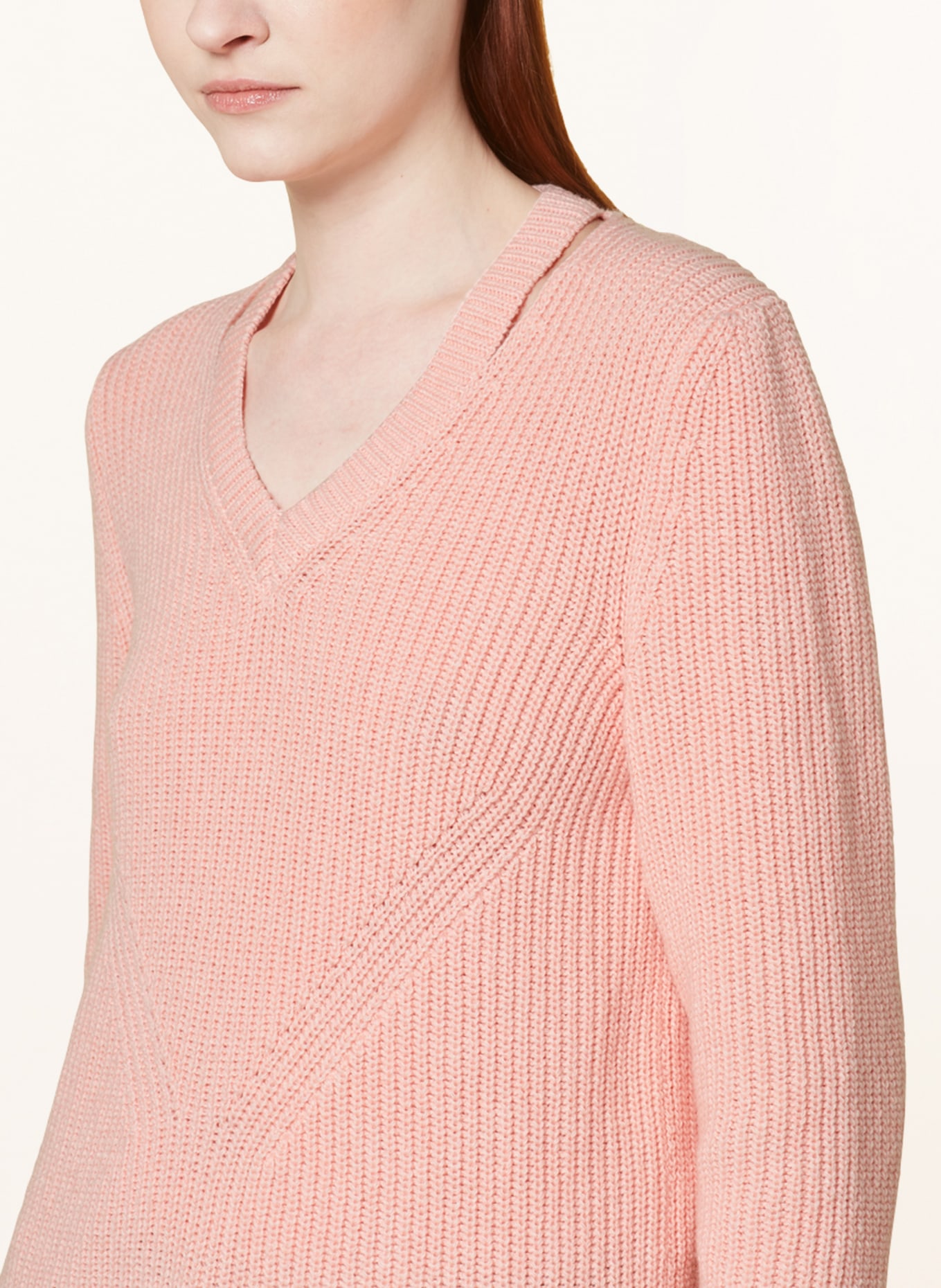 MARC CAIN Sweter, Kolor: 210 soft powder pink (Obrazek 4)