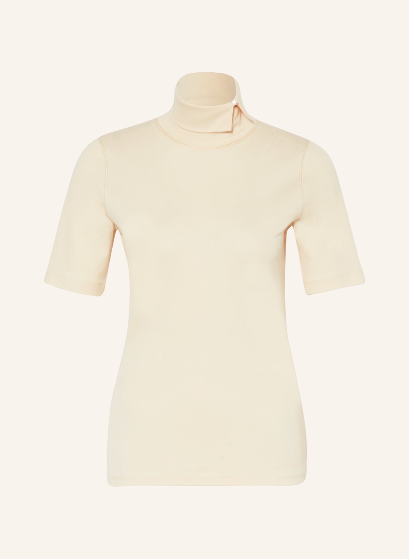 MARC CAIN Turtleneck shirt, Color: 132 dark cream (Image 1)