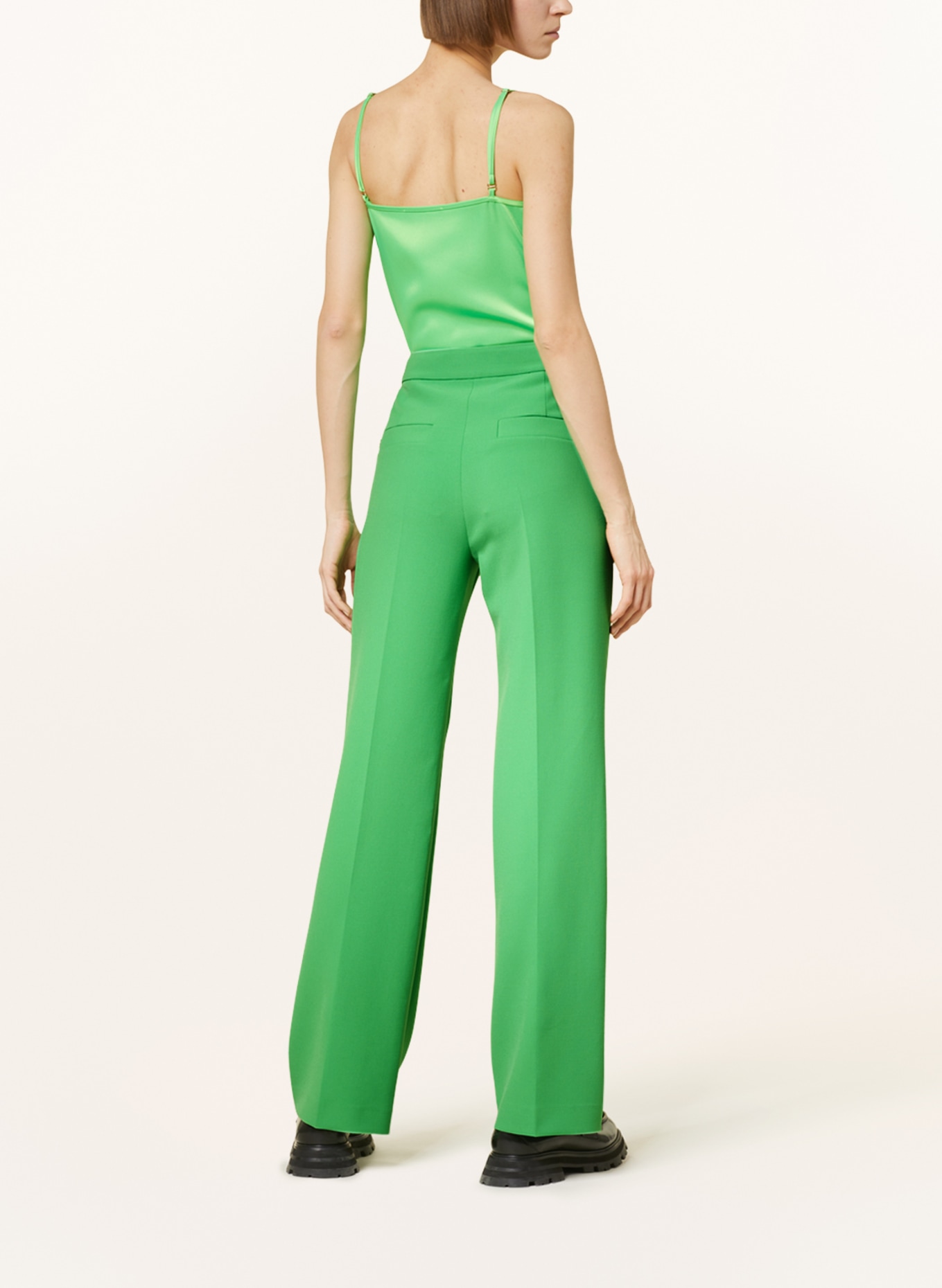 MARC CAIN Trousers WIONA, Color: LIGHT GREEN (Image 3)