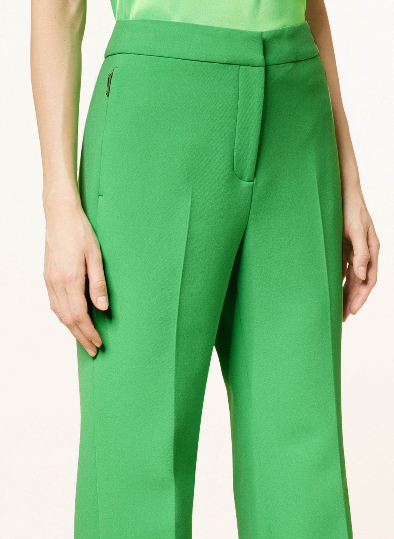 MARC CAIN Trousers WIONA, Color: LIGHT GREEN (Image 5)