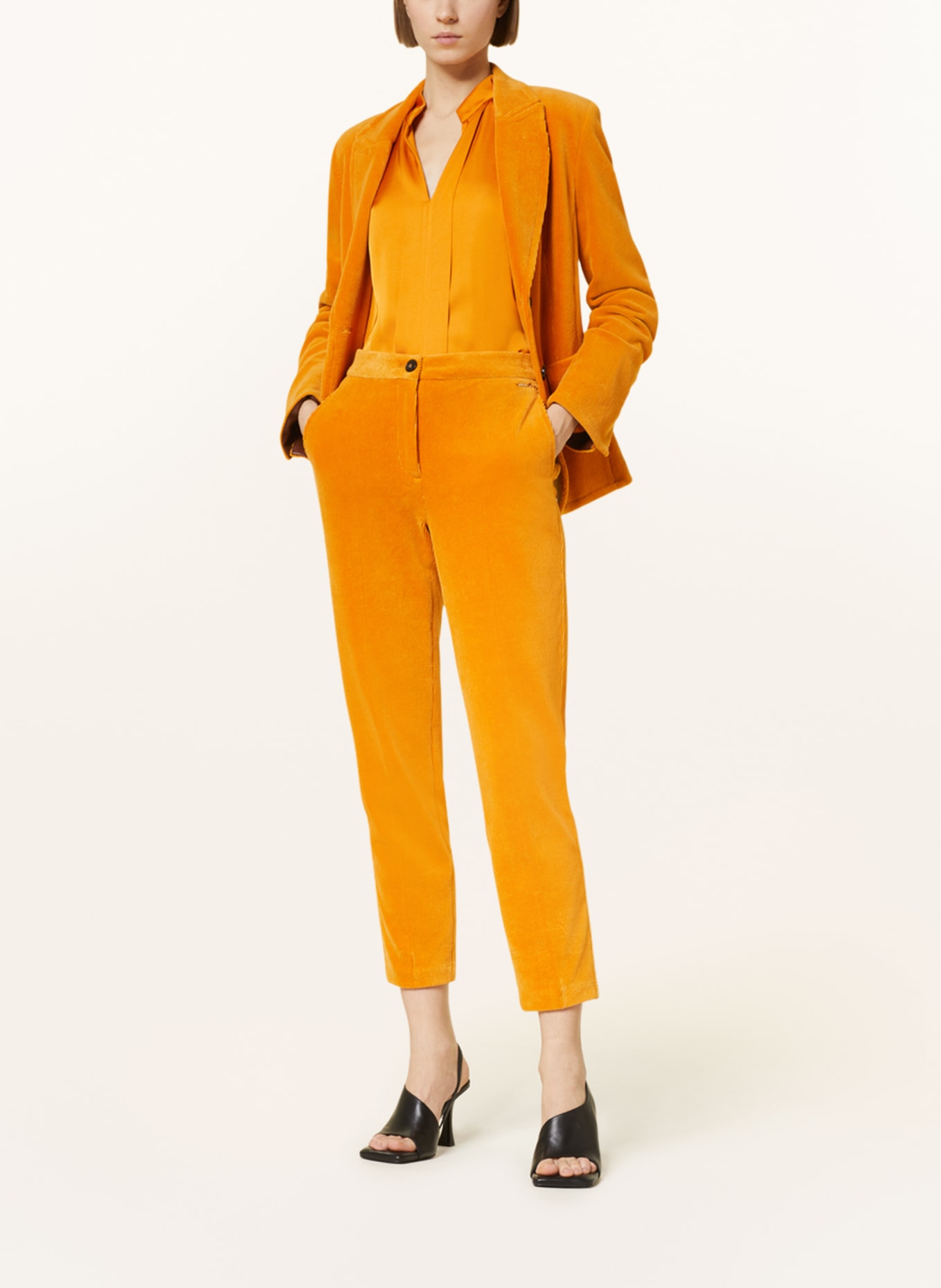 MARC CAIN Cordhose: ORANGE
