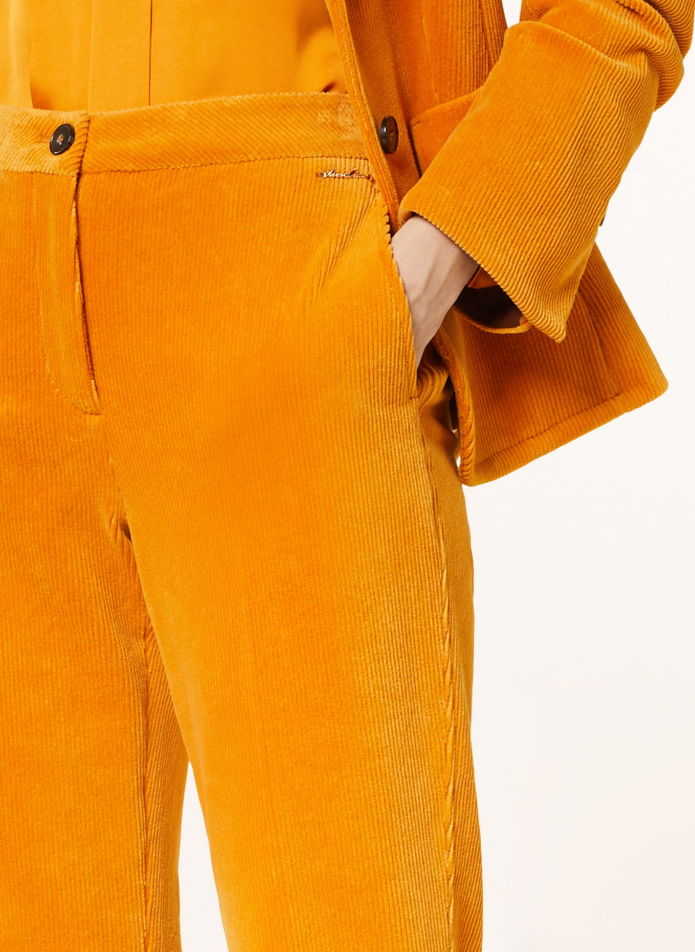 MARC CAIN Cordhose: ORANGE