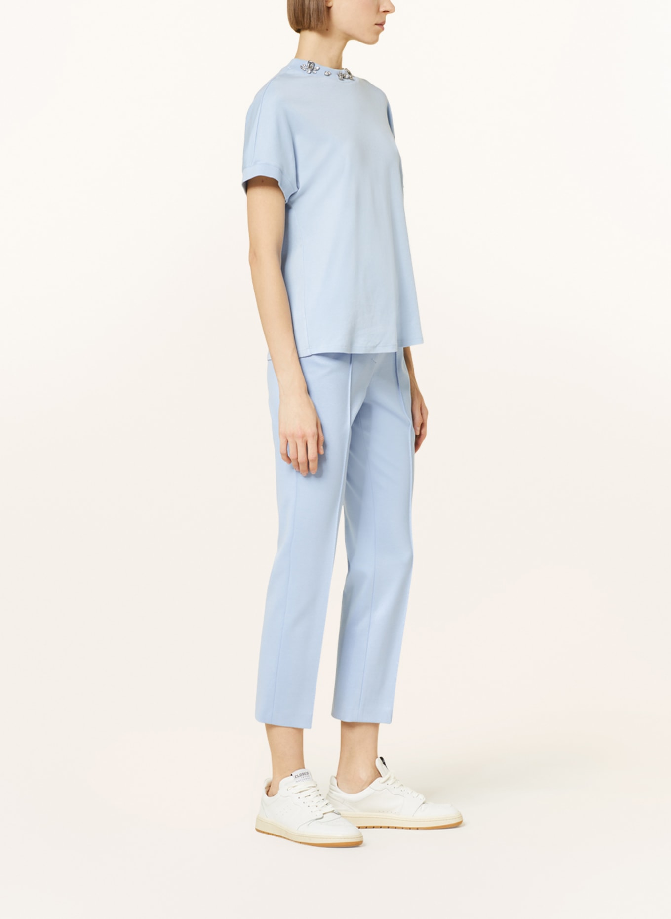 MARC CAIN 7/8-Hose SYDNEY: HELLBLAU